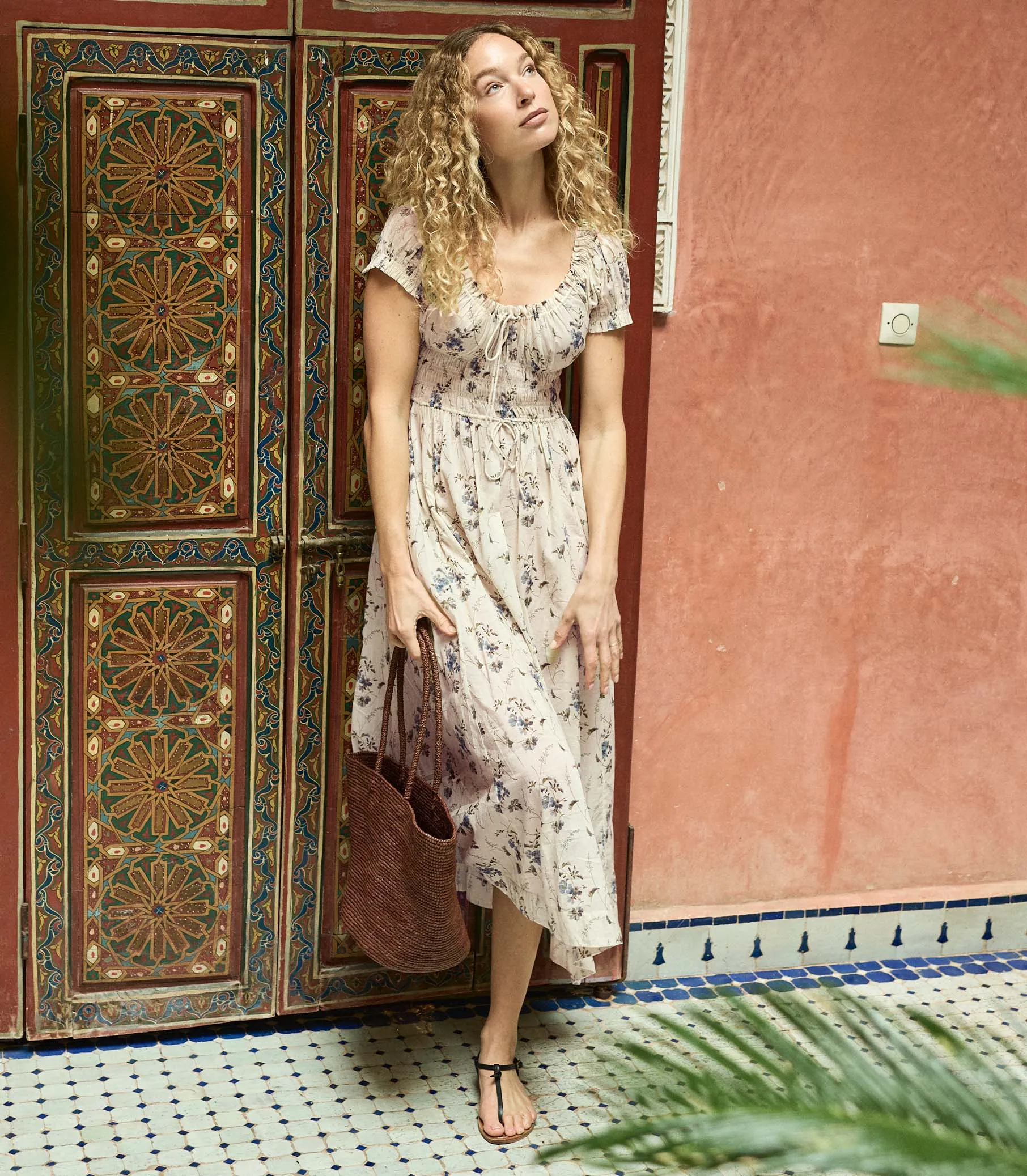 ASHLYNN DRESS -- SUNSHINE PRAIRIE ROSE sold by Doen product image thumbnail 3