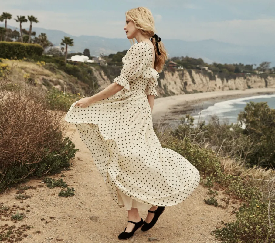 HMD -- SOL DRESS -- CREAM sold by Doen