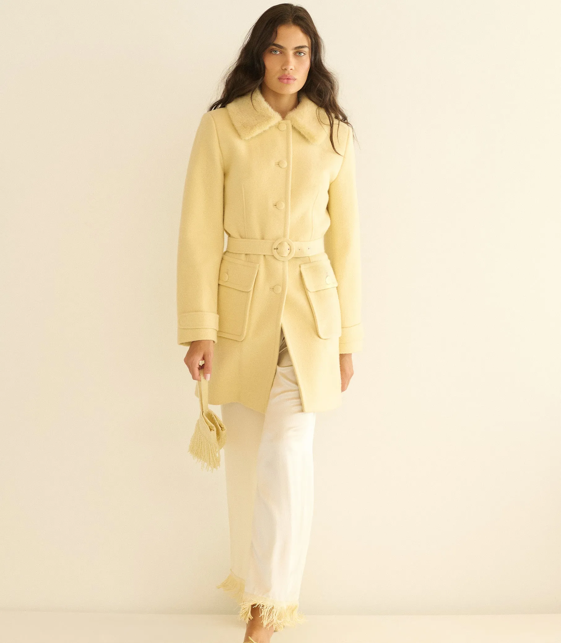 GREENWICH COAT -- CITRONE sold by Doen product image thumbnail 4