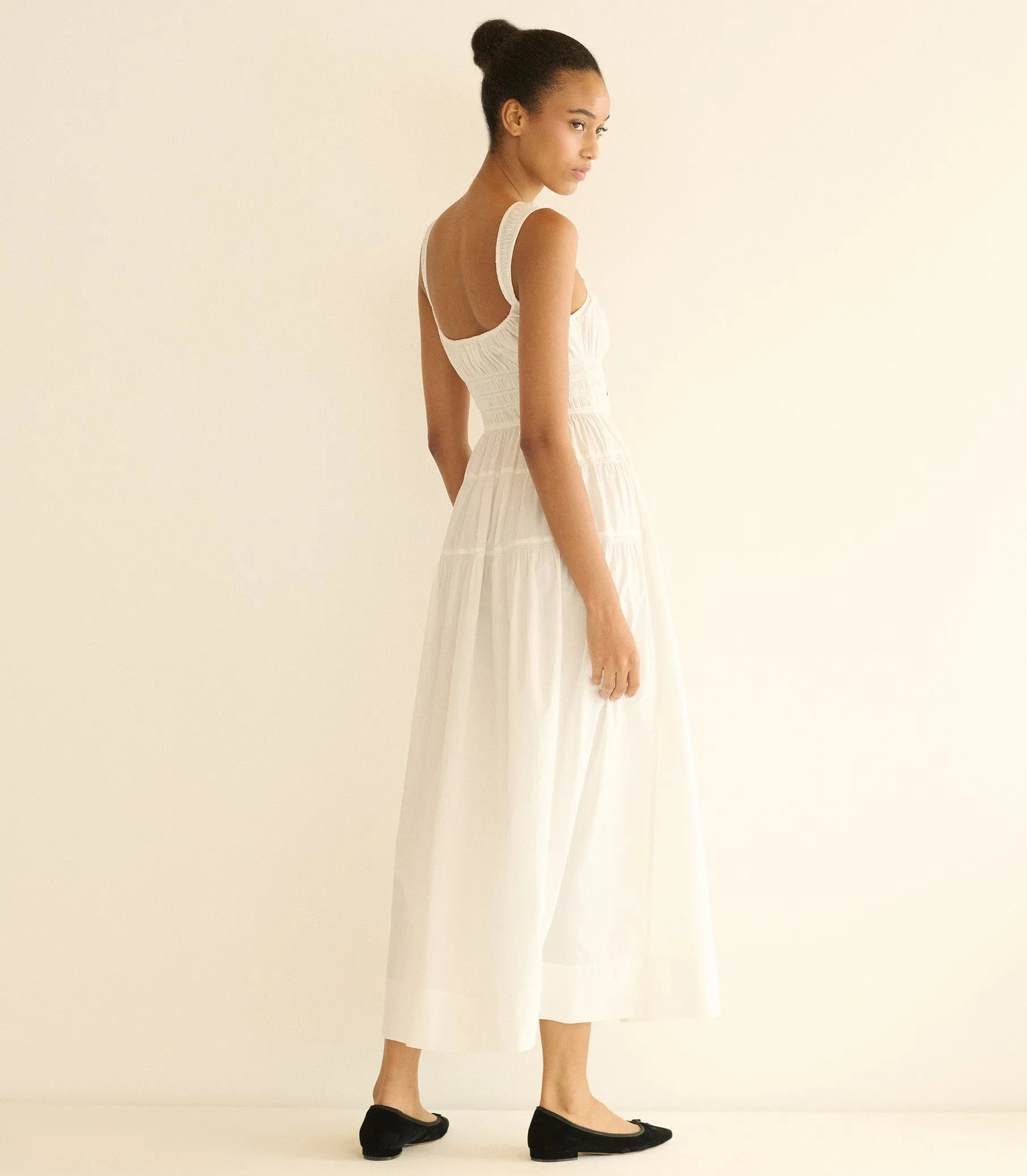 CLOVER DRESS -- SALT sold by Doen product image thumbnail 4