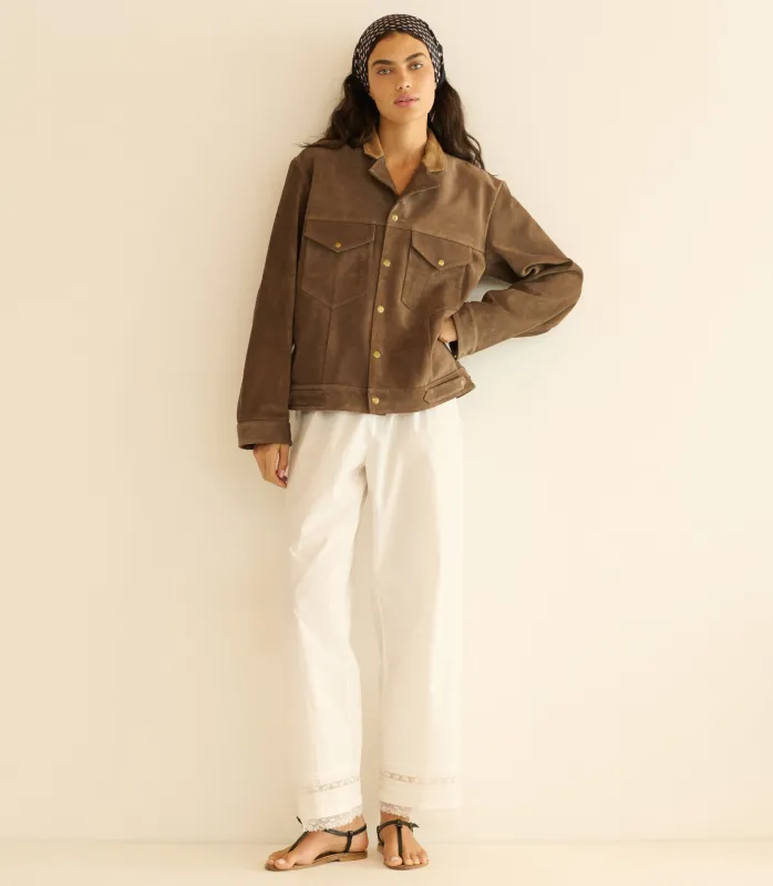 LAVONA PANT -- POWDER made by Doen