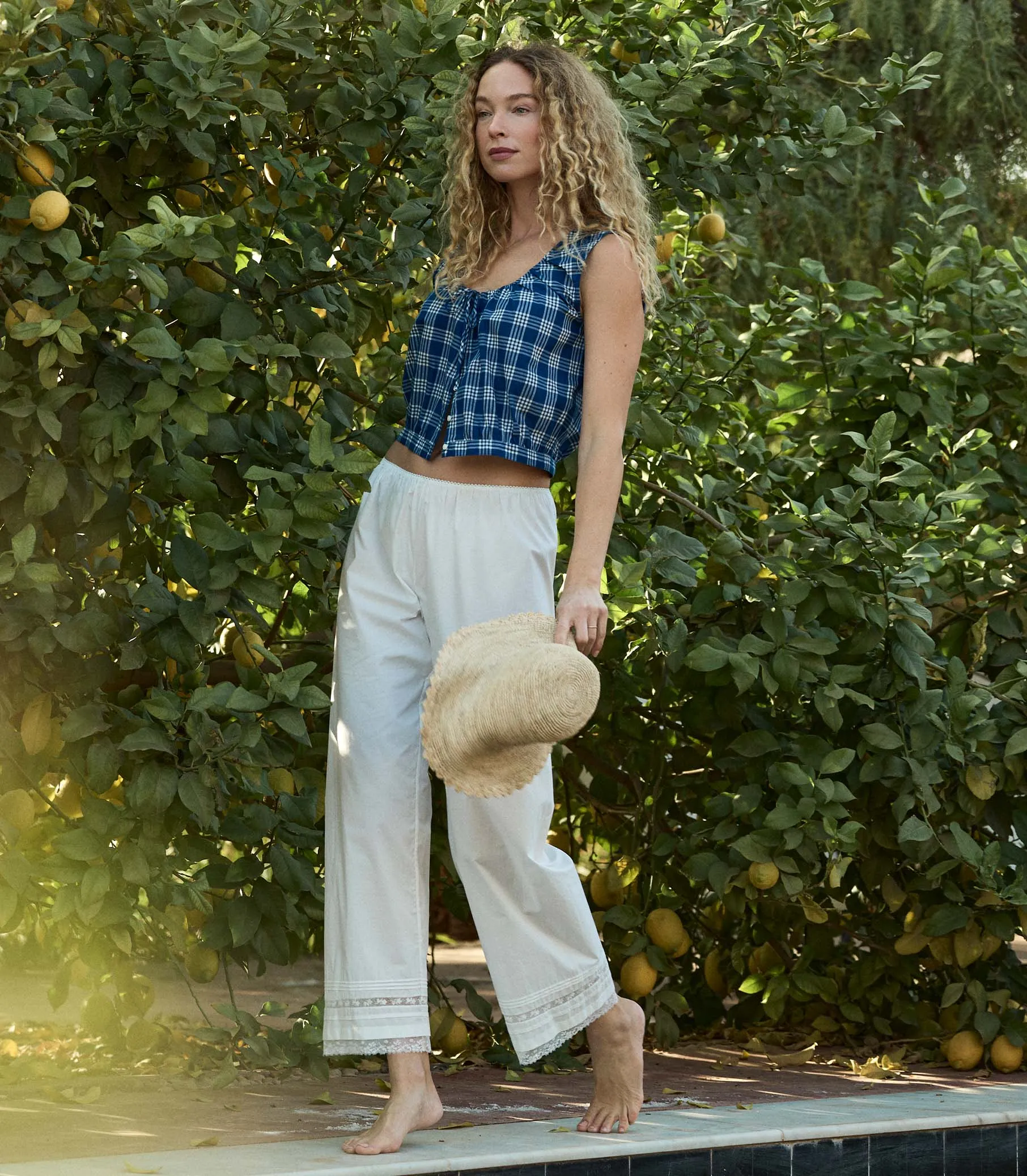 THEO TOP -- DORSET PLAID sold by Doen product image thumbnail 2