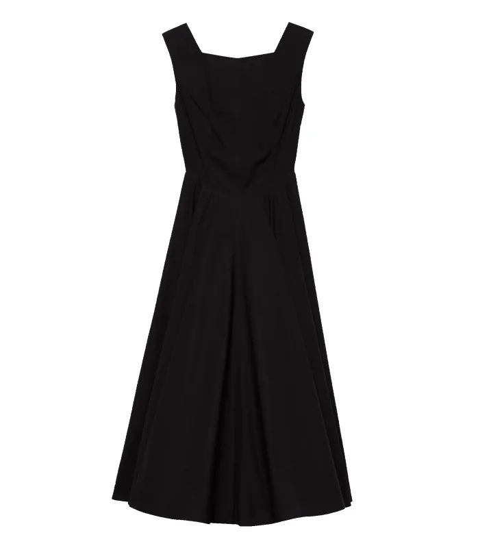 RIVIÈRE DRESS -- BLACK made by Doen