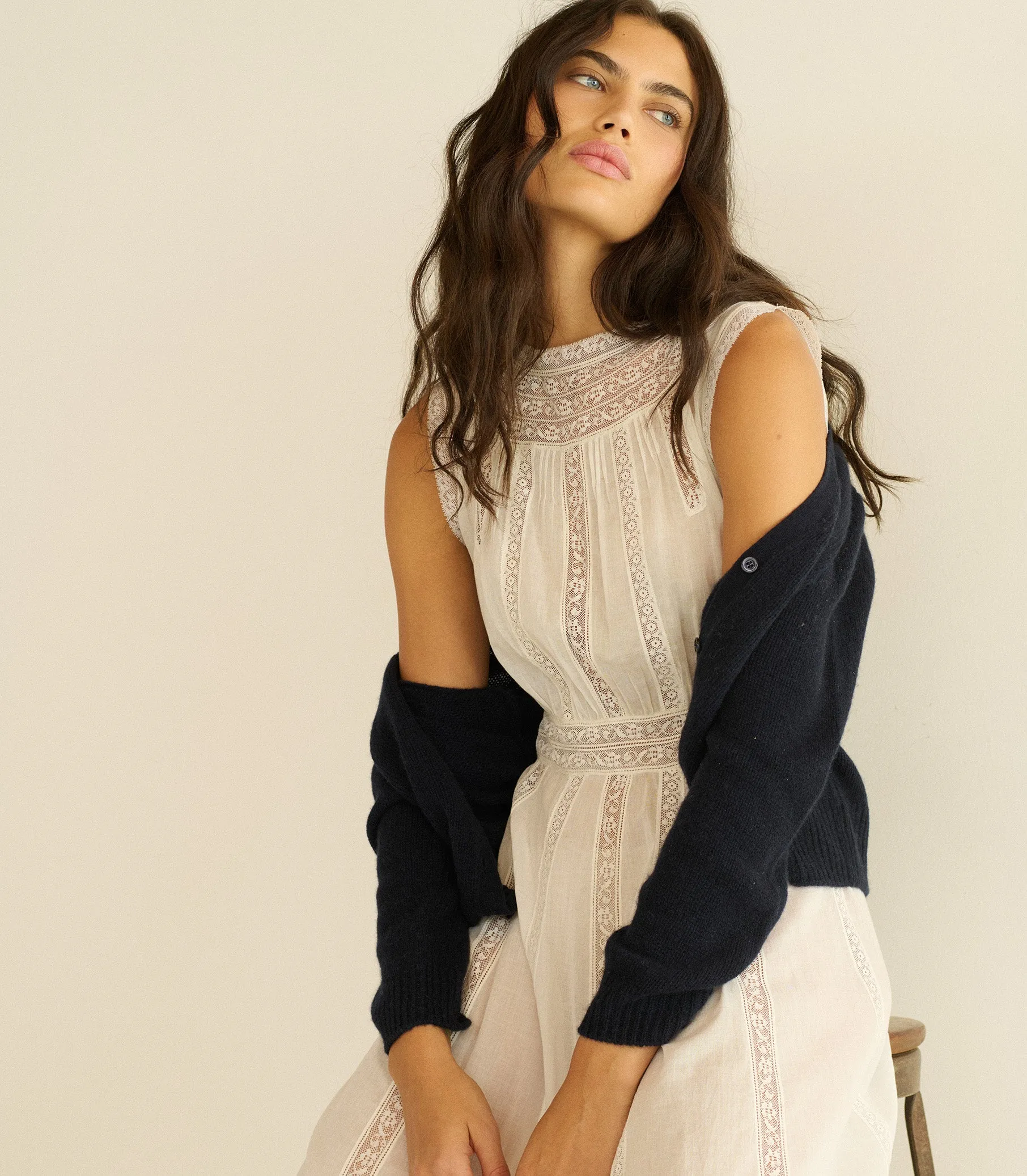 LIVIANA DRESS -- SALT sold by Doen product image thumbnail 4