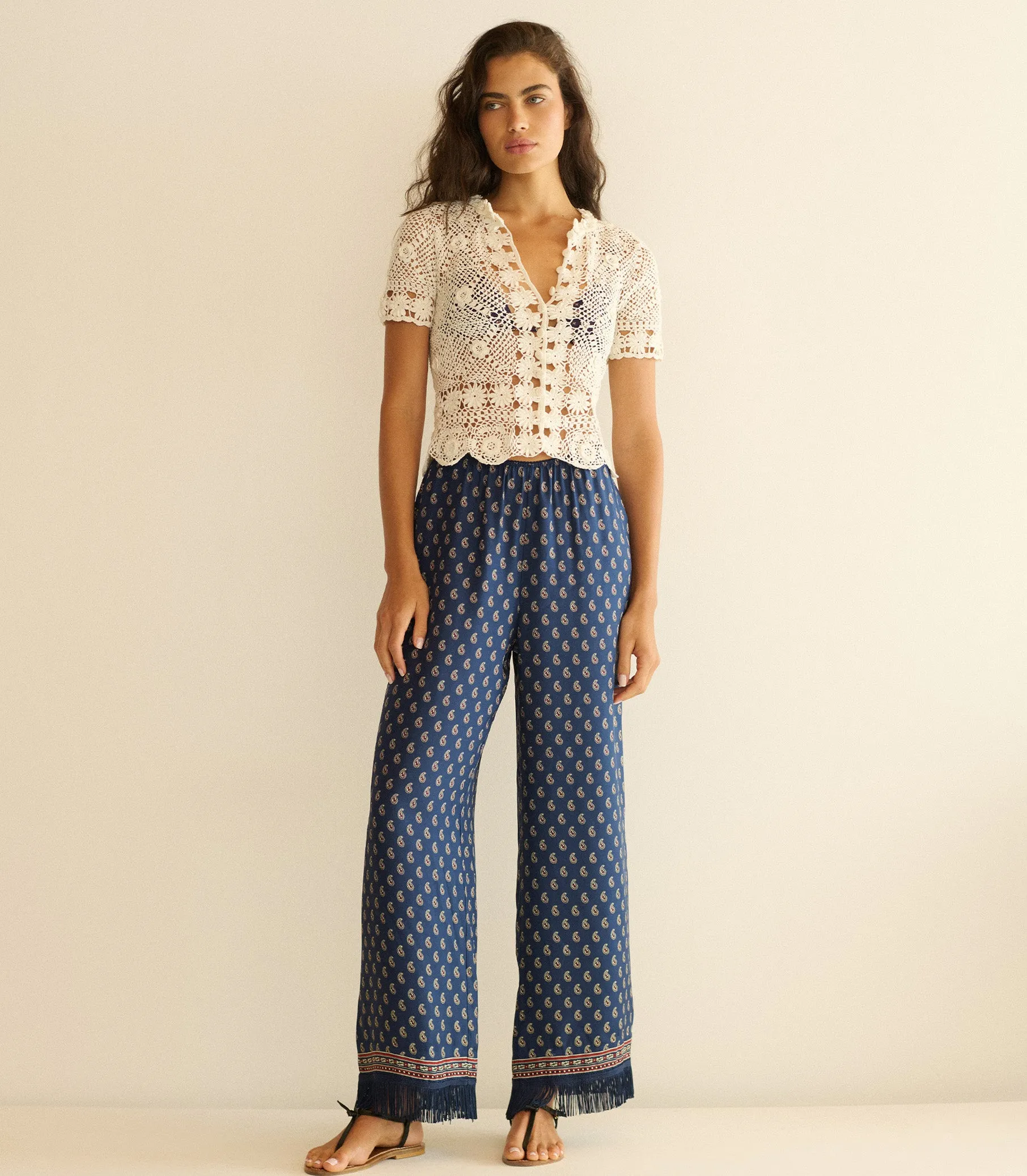 CHRYSANTHE TOP -- PEARL sold by Doen product image thumbnail 2