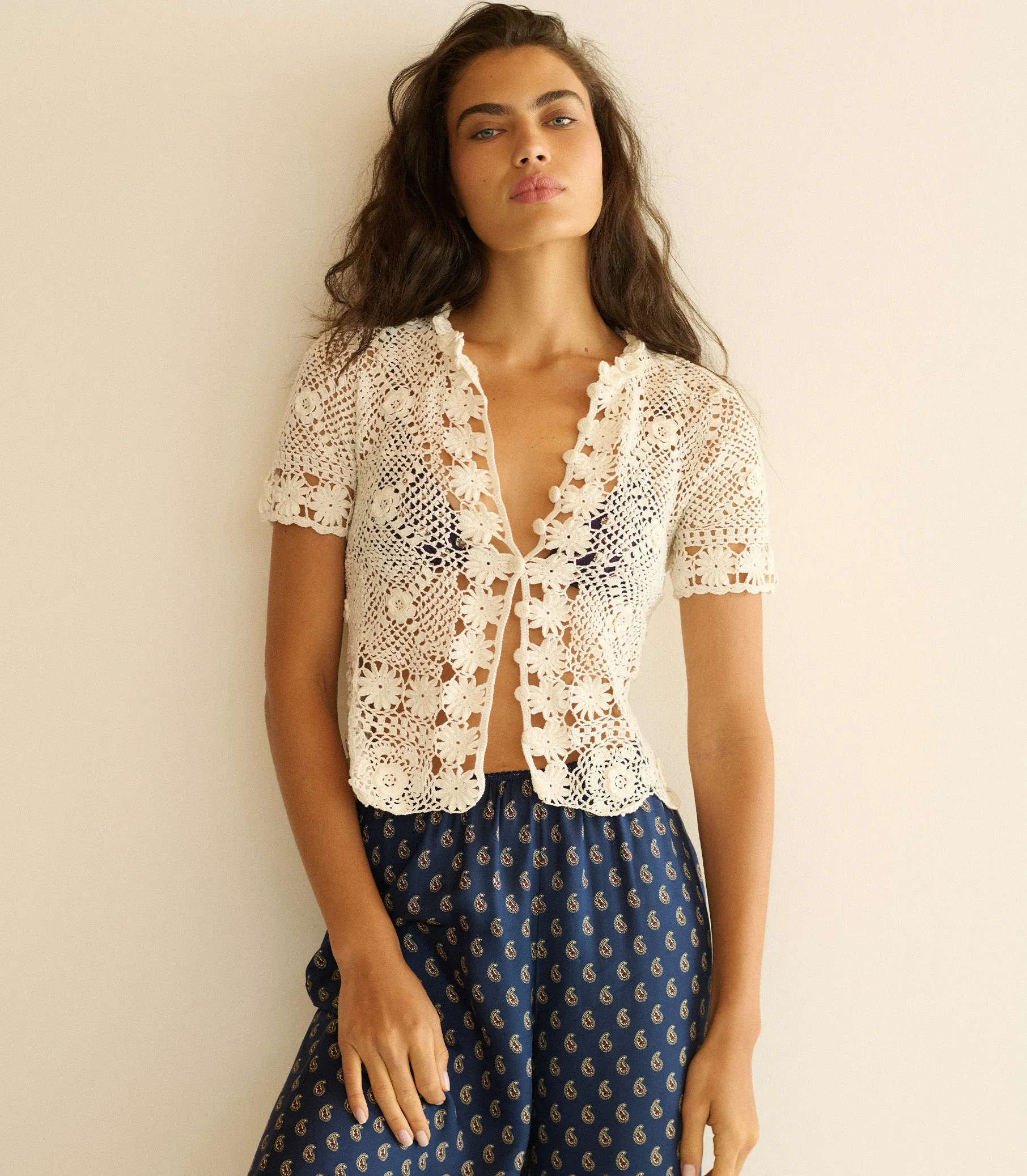 CHRYSANTHE TOP -- PEARL sold by Doen product image thumbnail 4