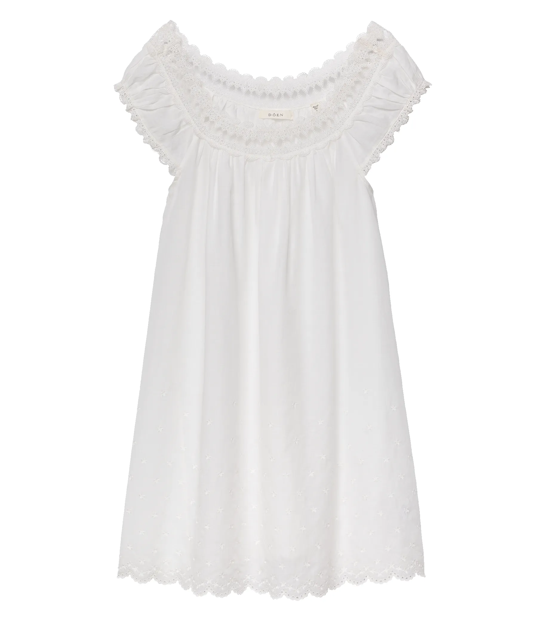 LELIA NIGHTGOWN -- SALT sold by Doen product image thumbnail 5