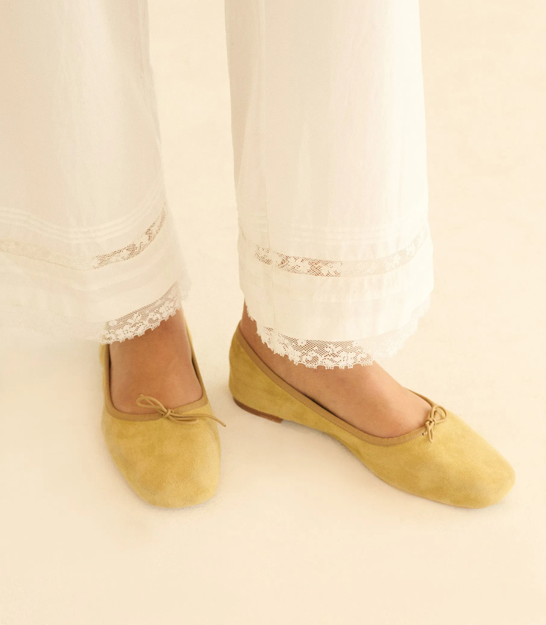 PILLAR MARY JANE -- TRENCH SUEDE sold by Doen product image thumbnail 3