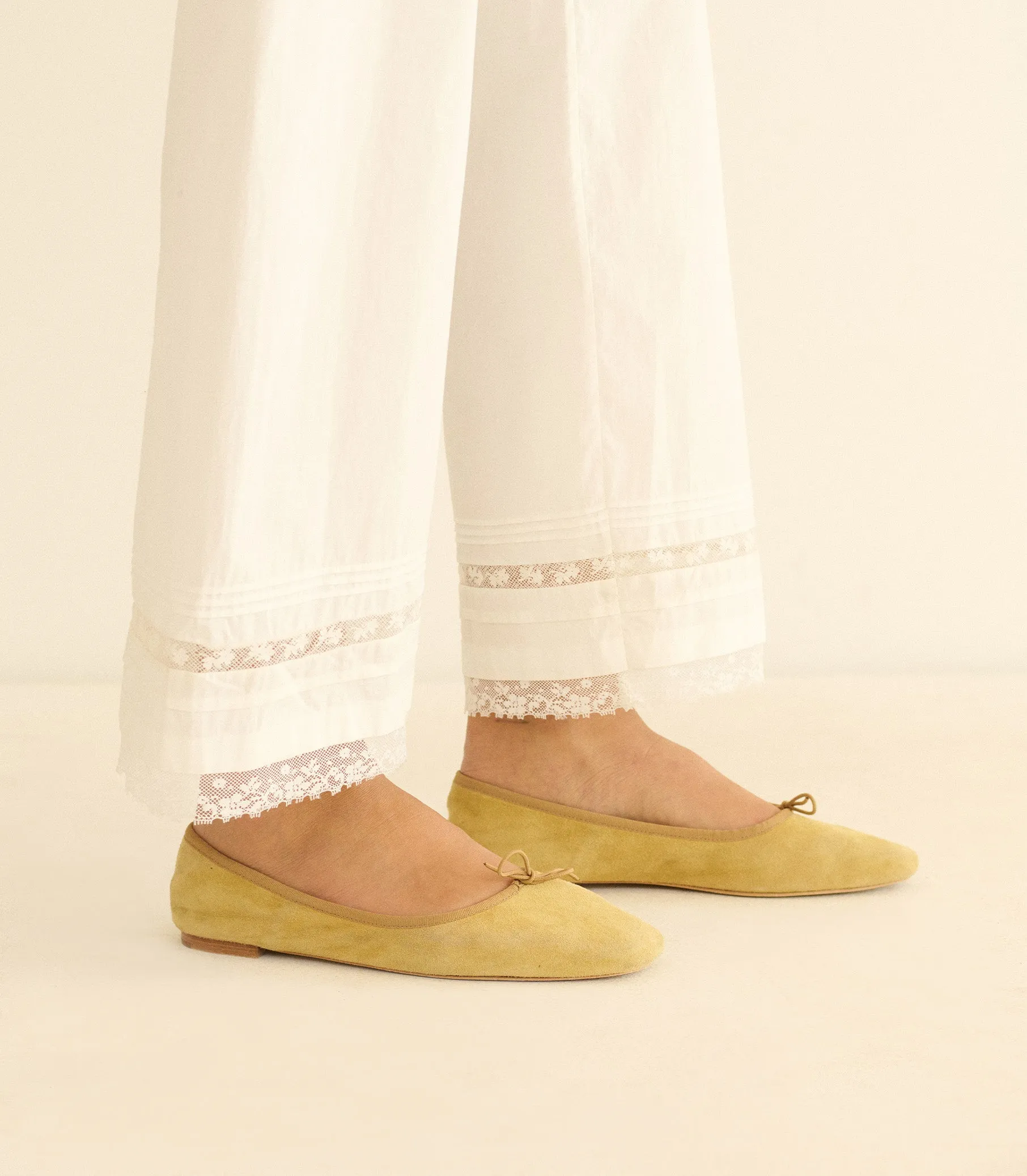 PILLAR MARY JANE -- TRENCH SUEDE sold by Doen product image thumbnail 2