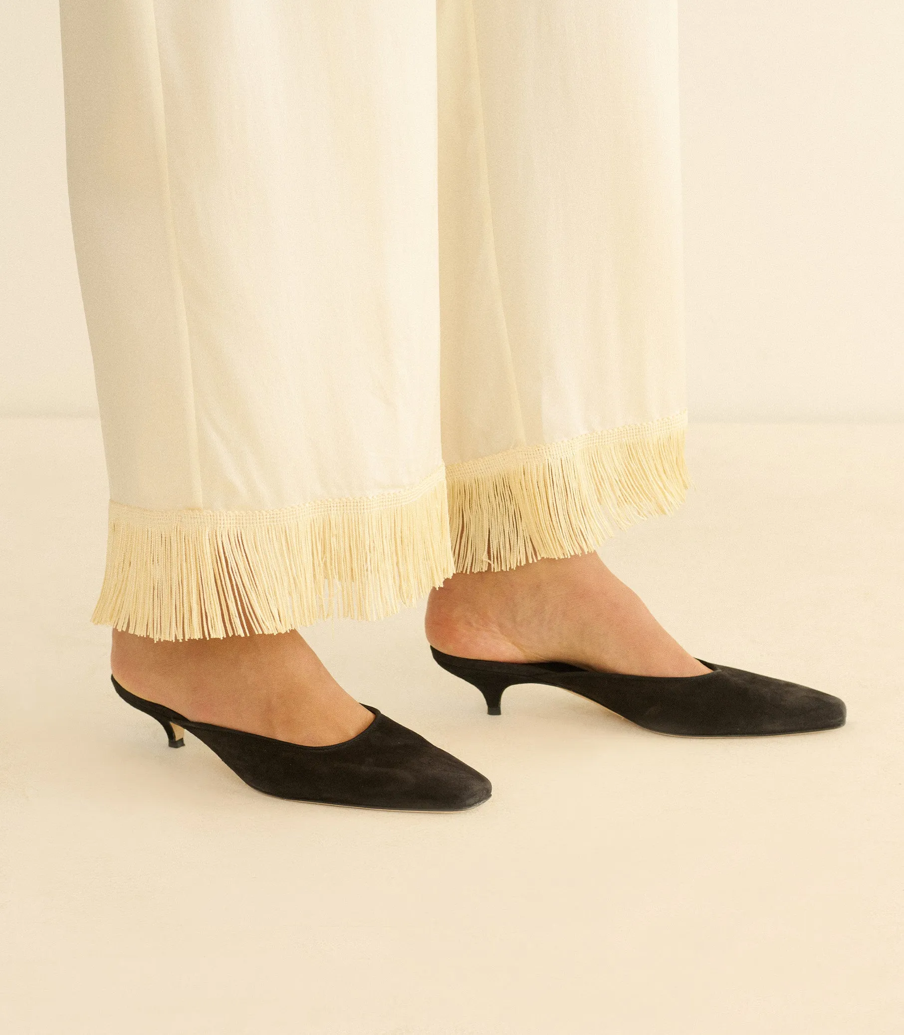 MALIN MULE -- BLACK SUEDE sold by Doen product image thumbnail 2