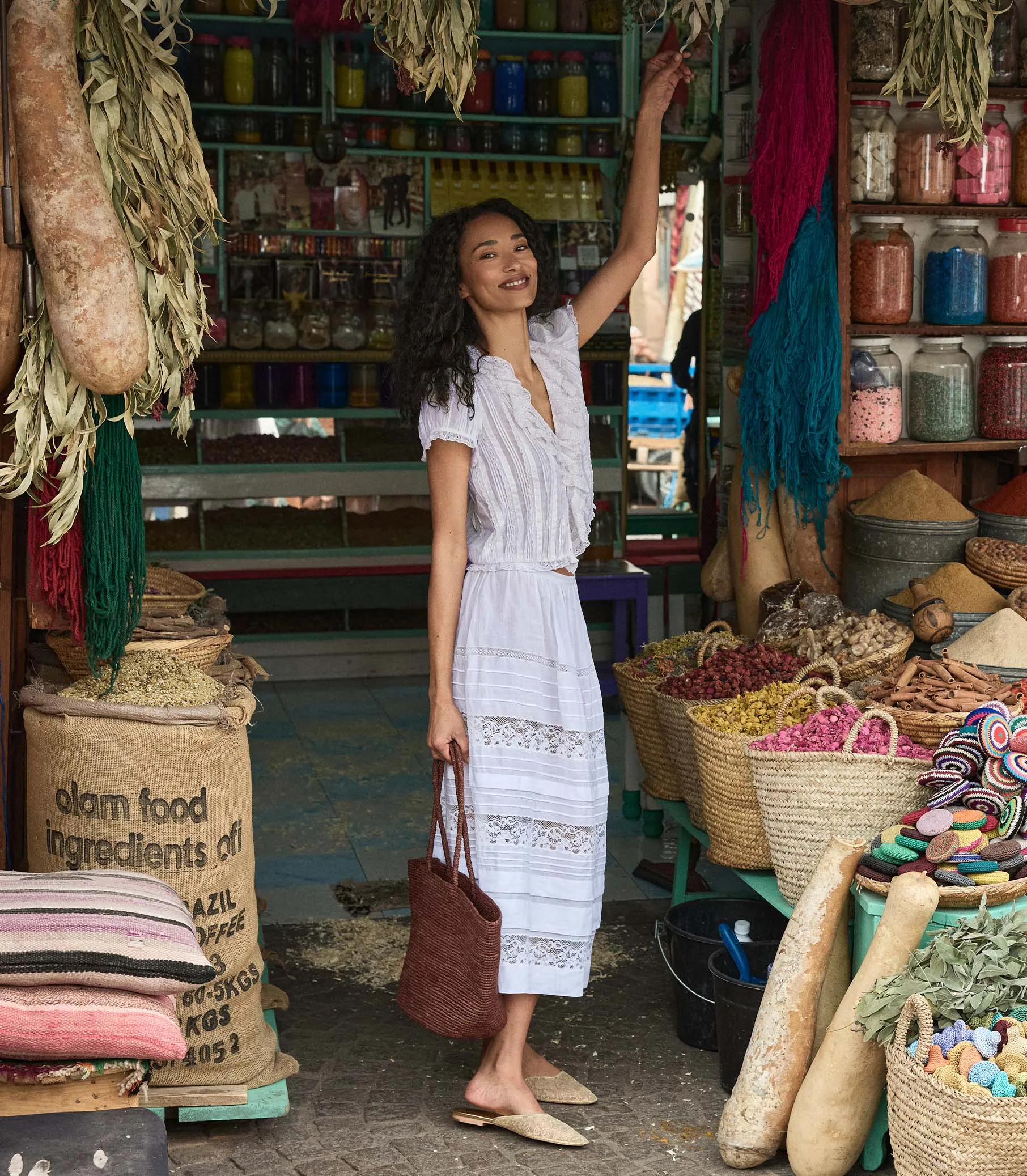 BERNADETTE TOP -- SALT sold by Doen product image thumbnail 2