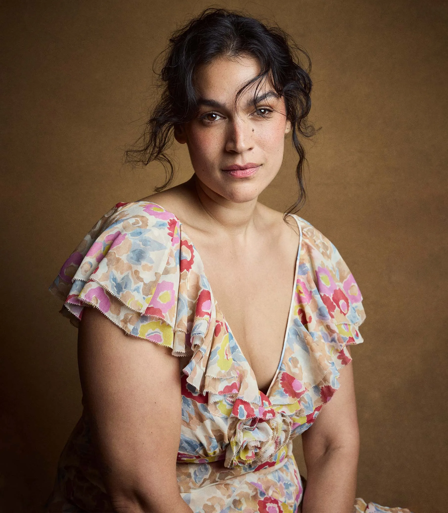 AMÉRELLE DRESS -- JARDIN DE CAMELIAS sold by Doen product image thumbnail 5