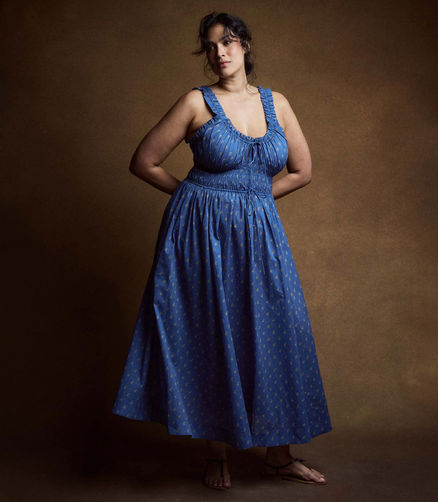 EMMARETTA DRESS -- EARTHA PAISLEY sold by Doen product image thumbnail 3