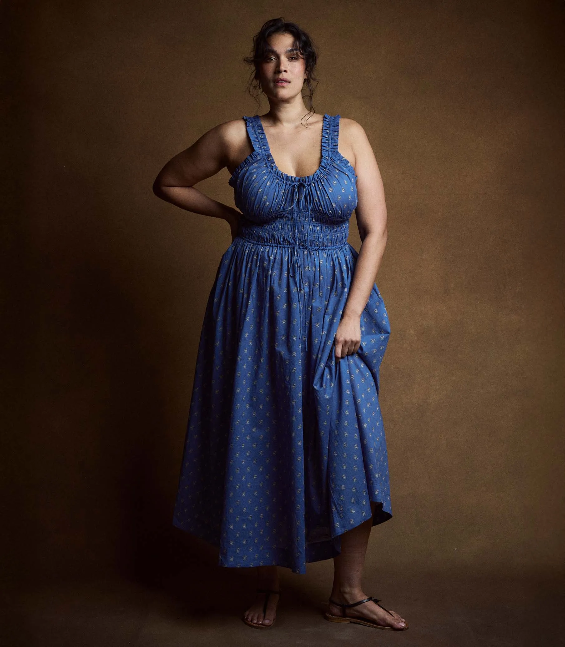 EMMARETTA DRESS -- EARTHA PAISLEY sold by Doen product image thumbnail 4