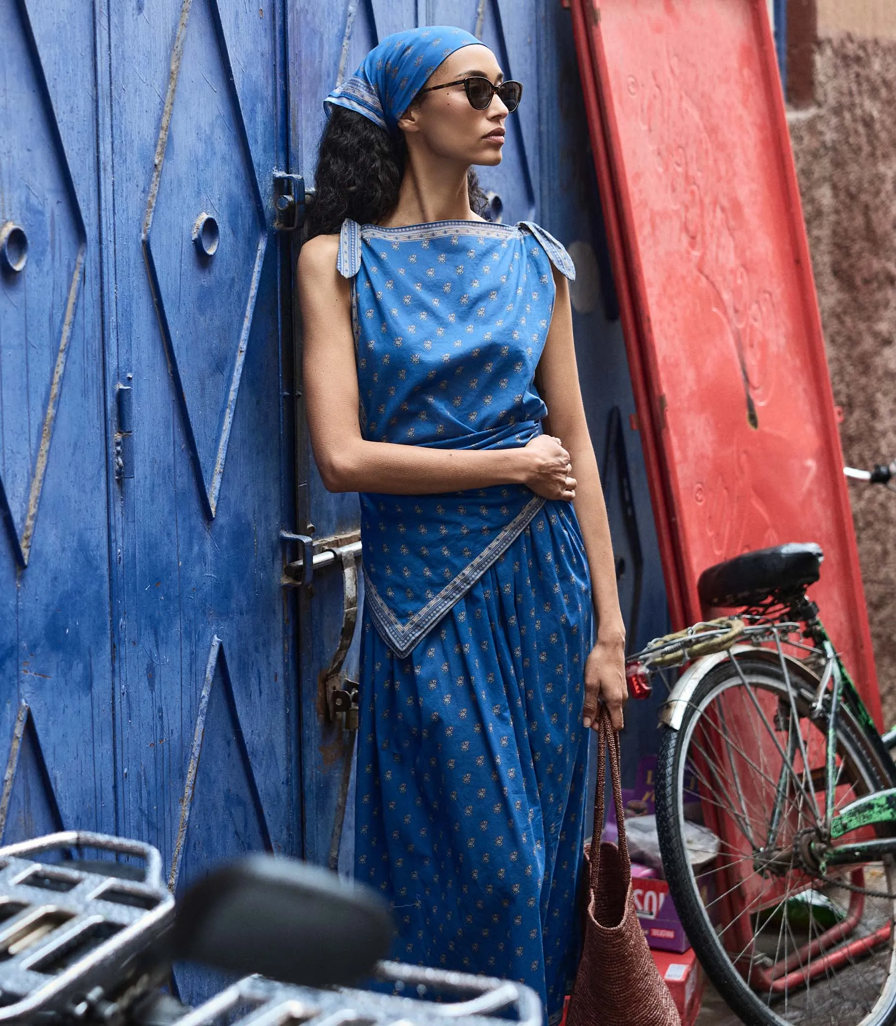 AMALIA TOP -- EARTHA PAISLEY sold by Doen product image thumbnail 3