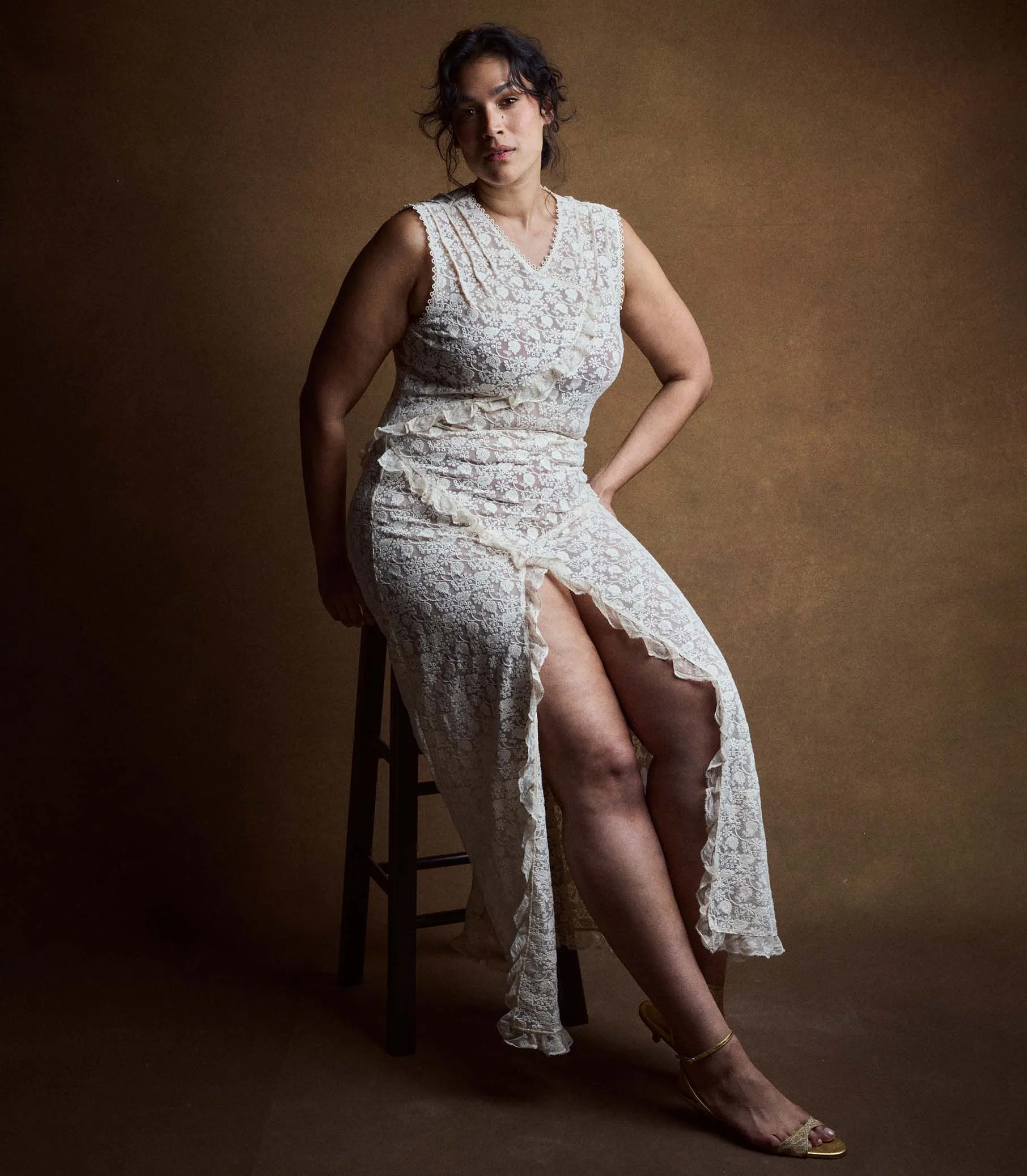 ANABELIA DRESS -- SOFT CAMELLIA sold by Doen product image thumbnail 5