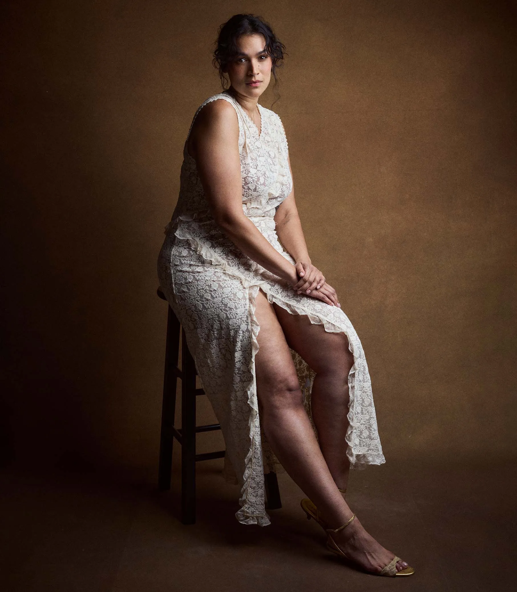 ANABELIA DRESS -- SOFT CAMELLIA sold by Doen product image thumbnail 3