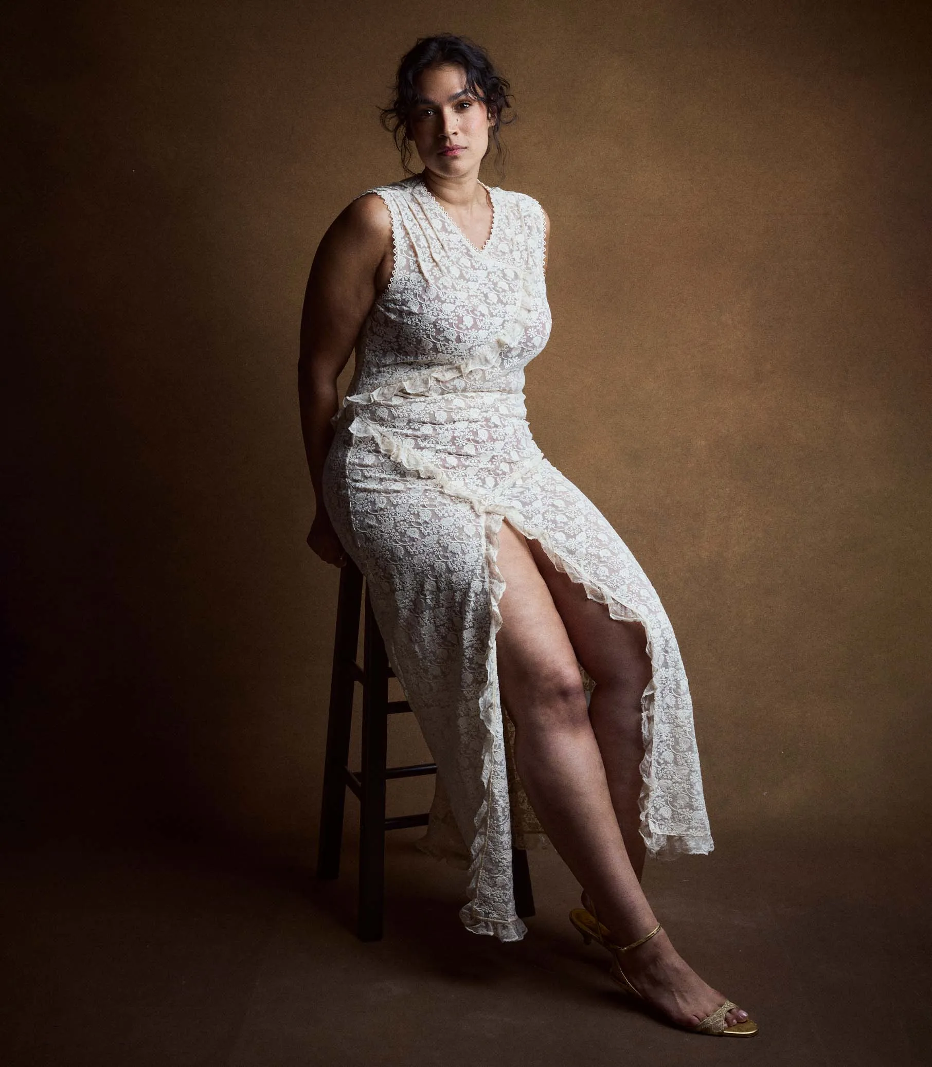 ANABELIA DRESS -- SOFT CAMELLIA sold by Doen product image thumbnail 2