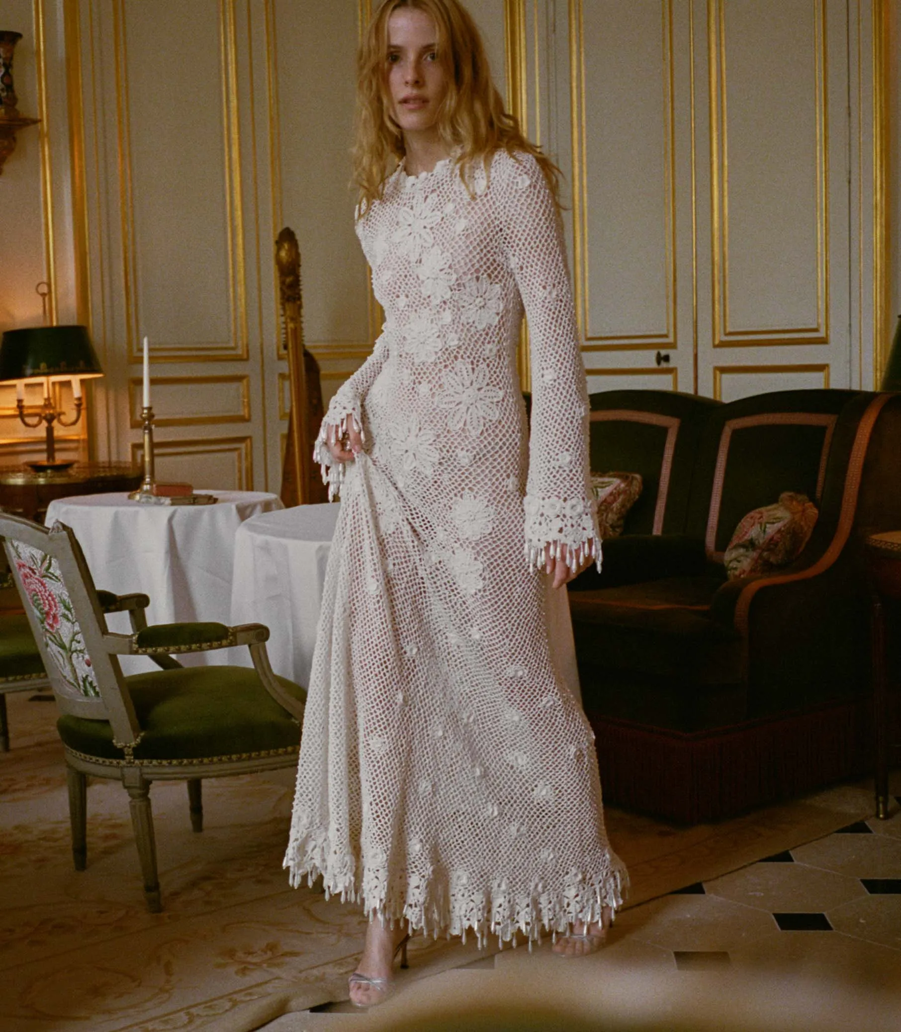 ETNA ANNIVERSARY DRESS -- PEARL sold by Doen product image thumbnail 2