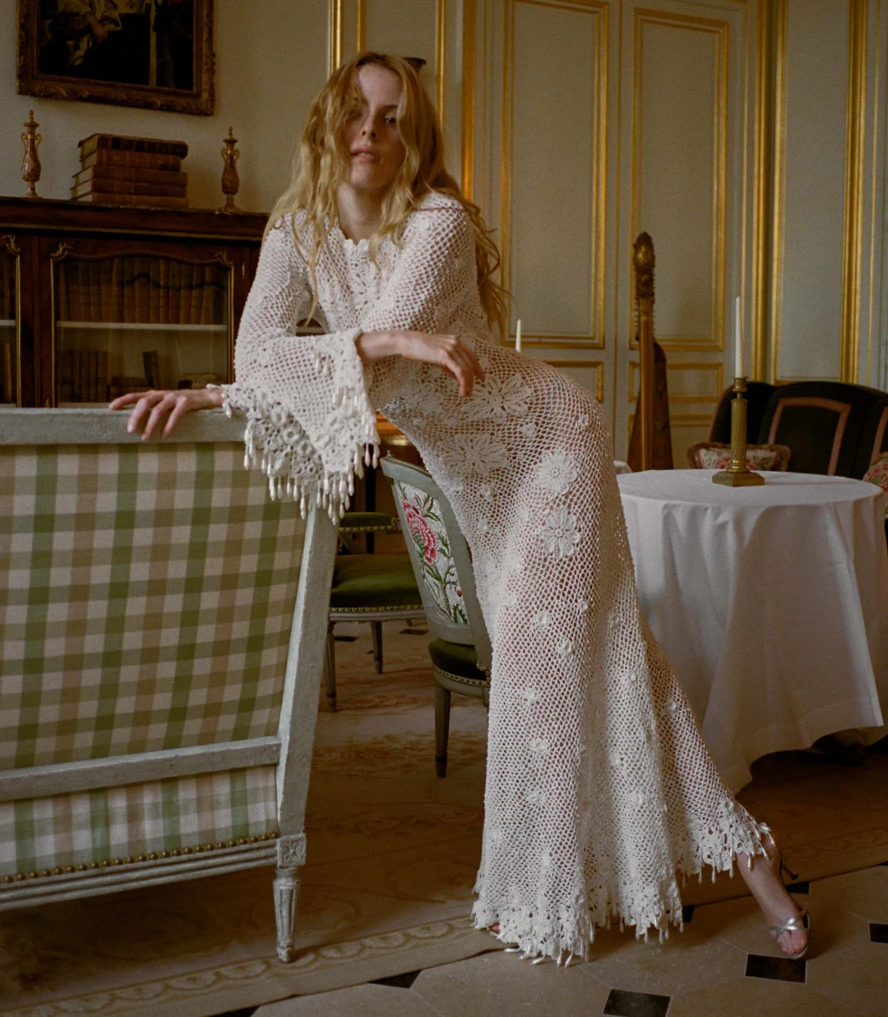 ETNA ANNIVERSARY DRESS -- PEARL sold by Doen product image thumbnail 4