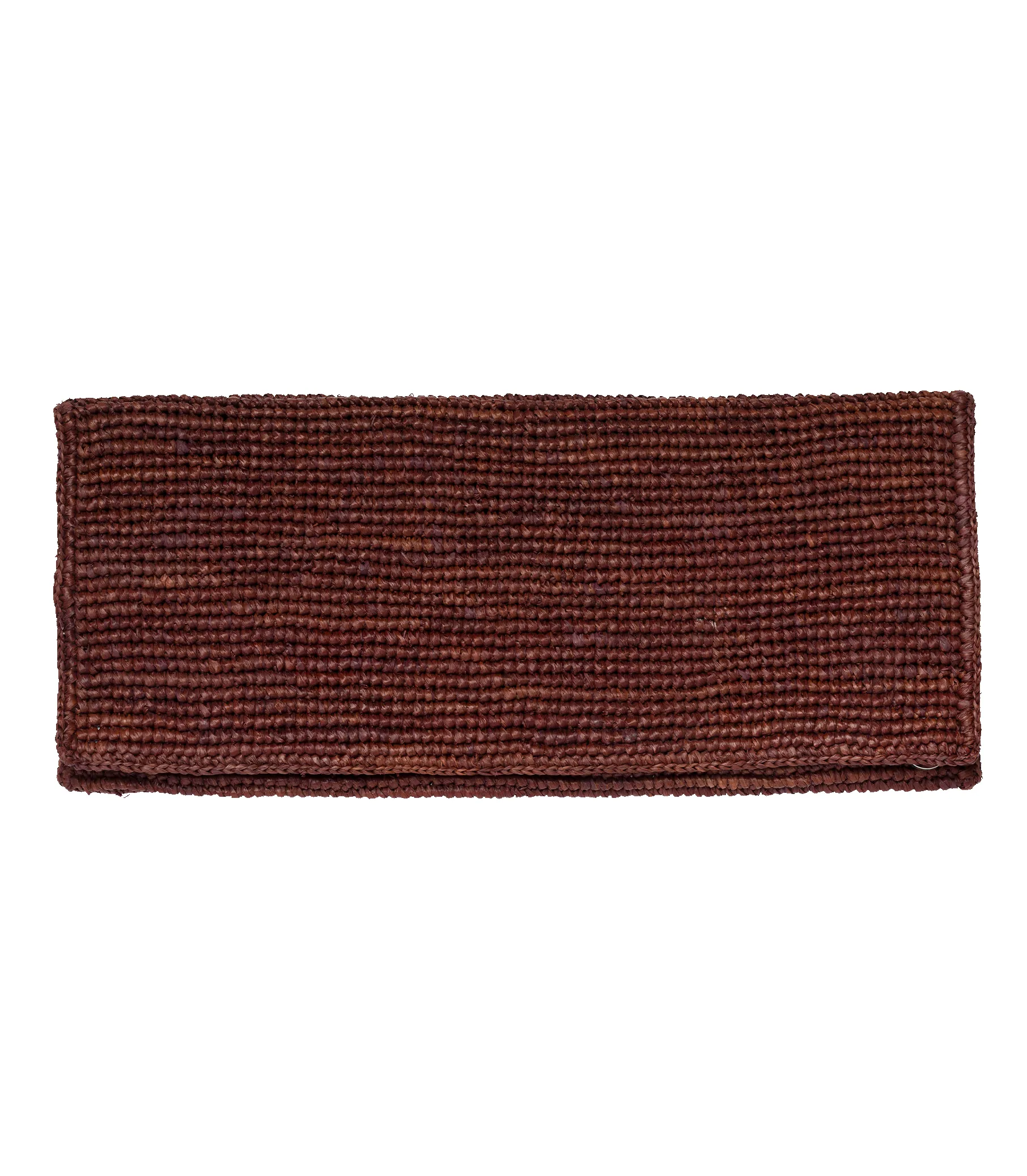 MURIEL CLUTCH -- MARRON RAFFIA sold by Doen product image thumbnail 3