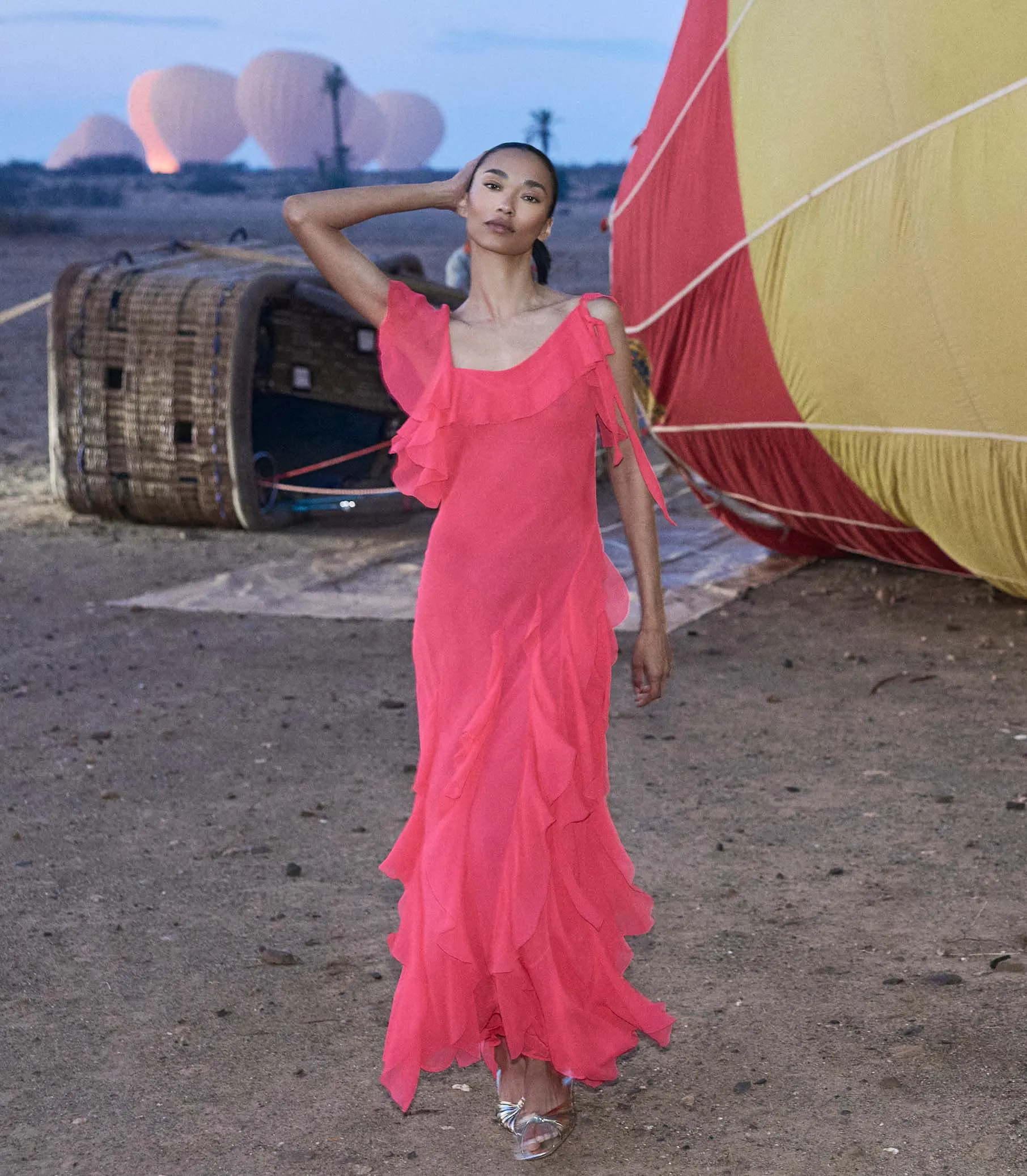 ZELIA DRESS -- BOUGAINVILLEA sold by Doen product image thumbnail 2