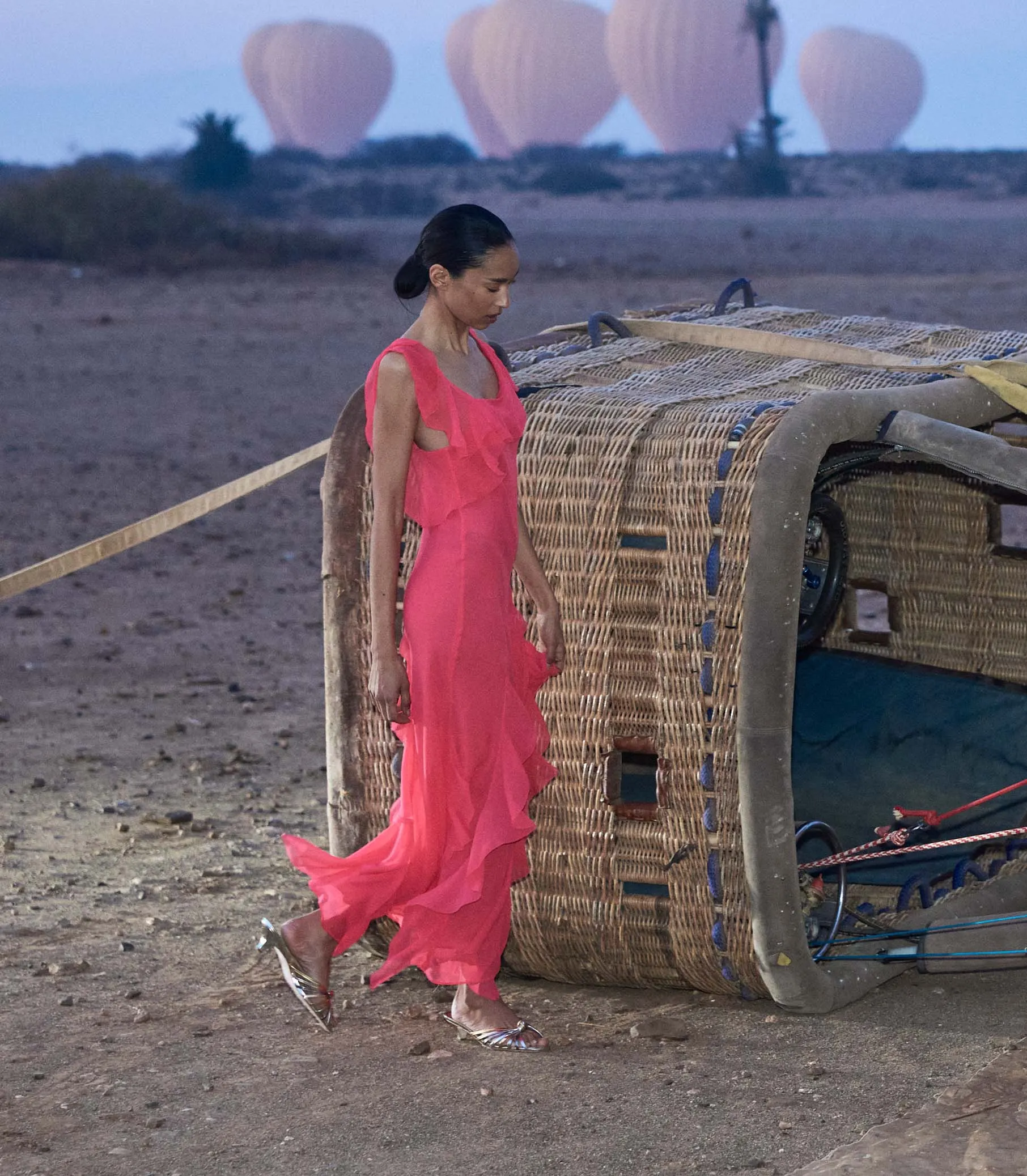 ZELIA DRESS -- BOUGAINVILLEA sold by Doen product image thumbnail 3