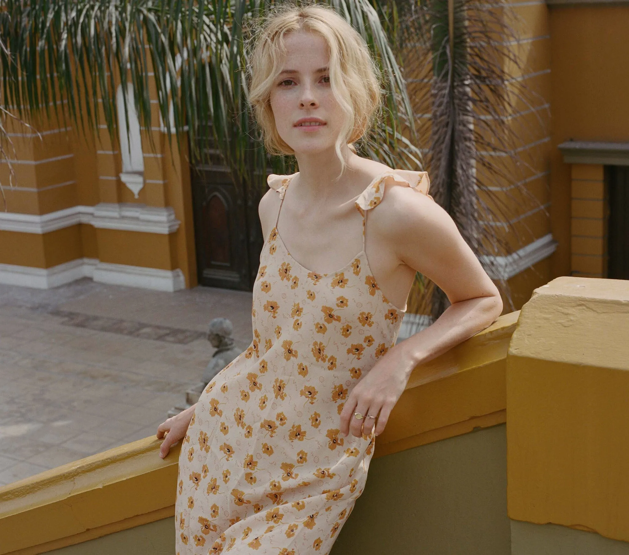 HMD -- DOVE DRESS -- SUNNY ANEMONE FLORAL sold by Doen product image thumbnail 3