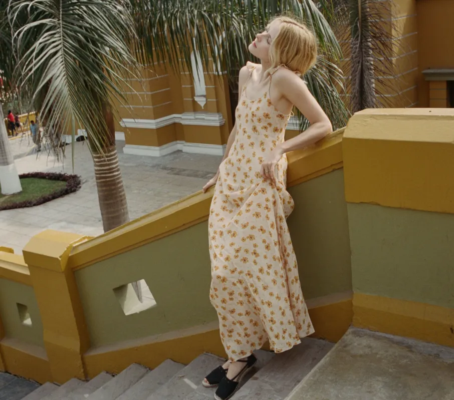 HMD -- DOVE DRESS -- SUNNY ANEMONE FLORAL made by Doen