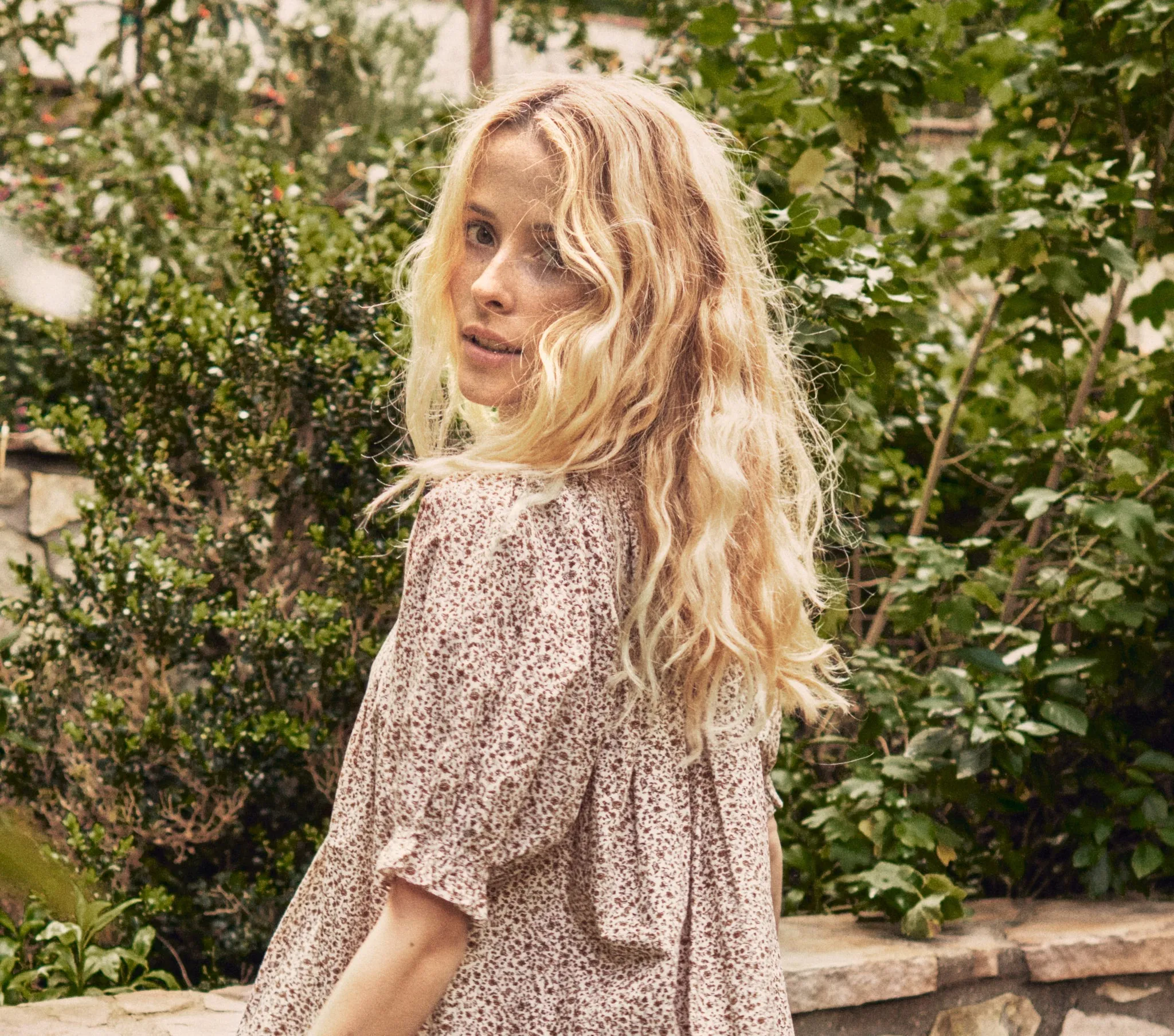 HMD -- ODESSA DRESS -- SIENNA CHAMPIGNON FLORAL sold by Doen product image thumbnail 4