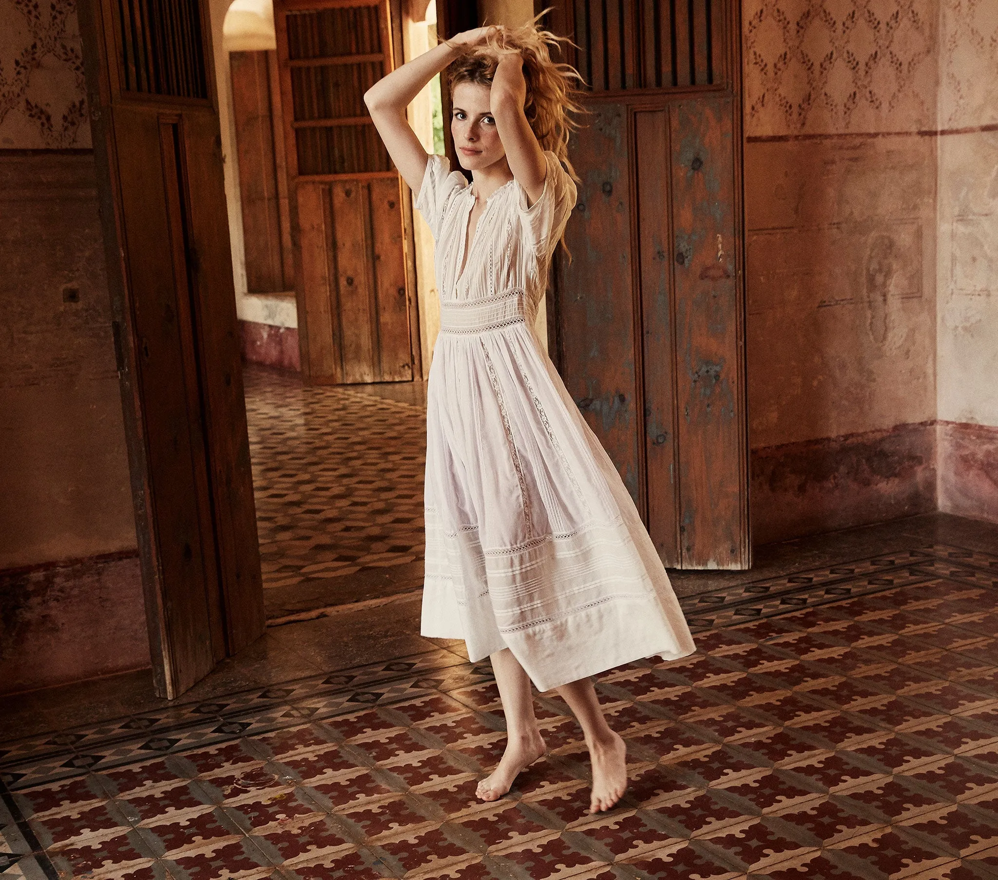 HMD -- VIOLET DRESS -- SALT sold by Doen product image thumbnail 5