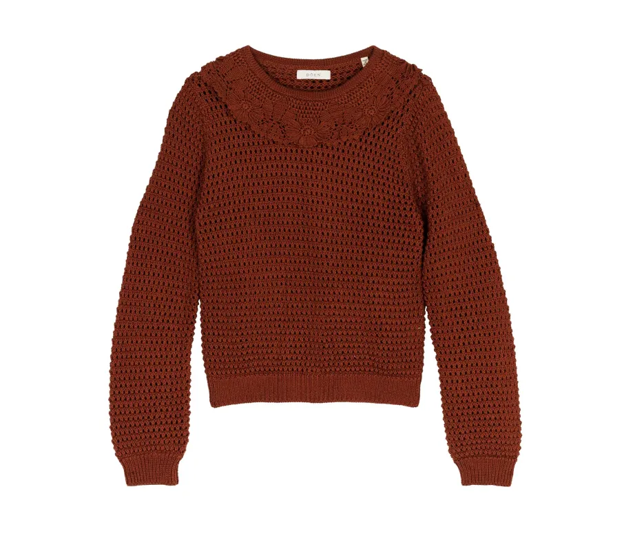 HMD -- TALIA SWEATER -- CHILE made by Doen