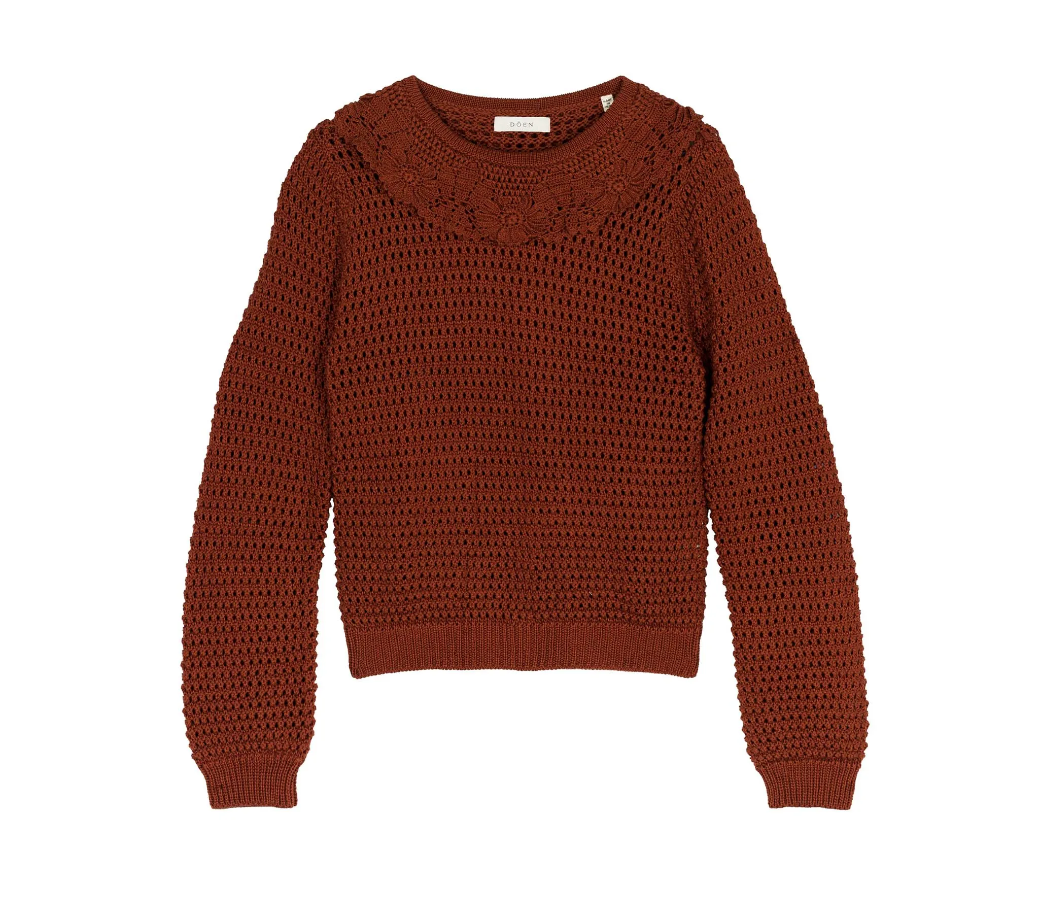 HMD -- TALIA SWEATER -- CHILE sold by Doen