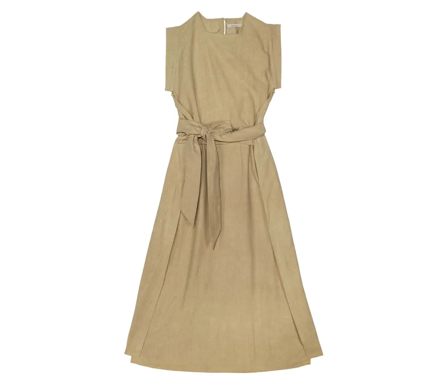 HMD -- ASH WRAP DRESS -- MOON made by Doen