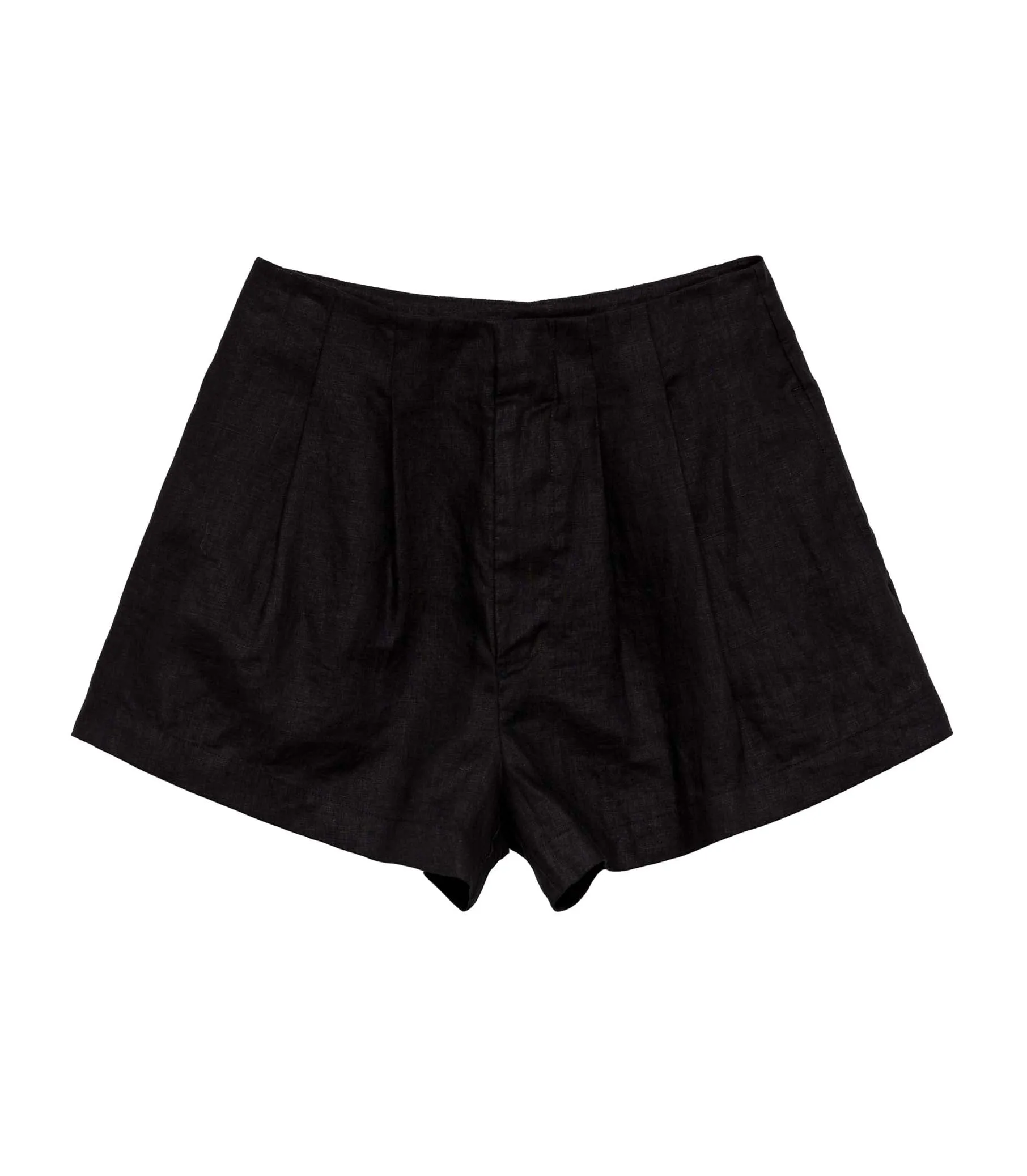 HMD -- LARUE LINEN SHORT -- BLACK sold by Doen product image thumbnail 3