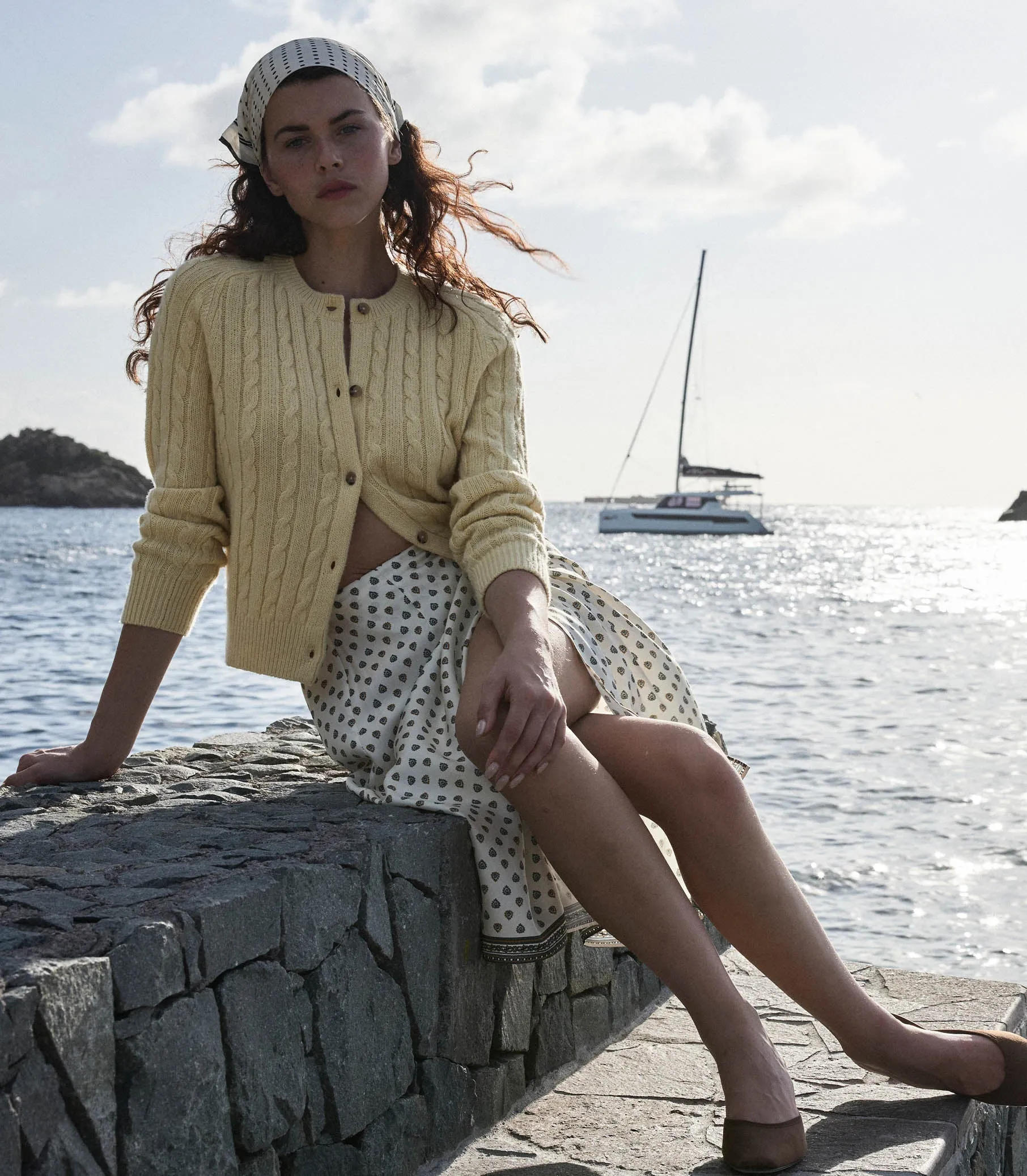 HMD -- DELIA SKIRT -- RIVIERA FOULARD sold by Doen product image thumbnail 2