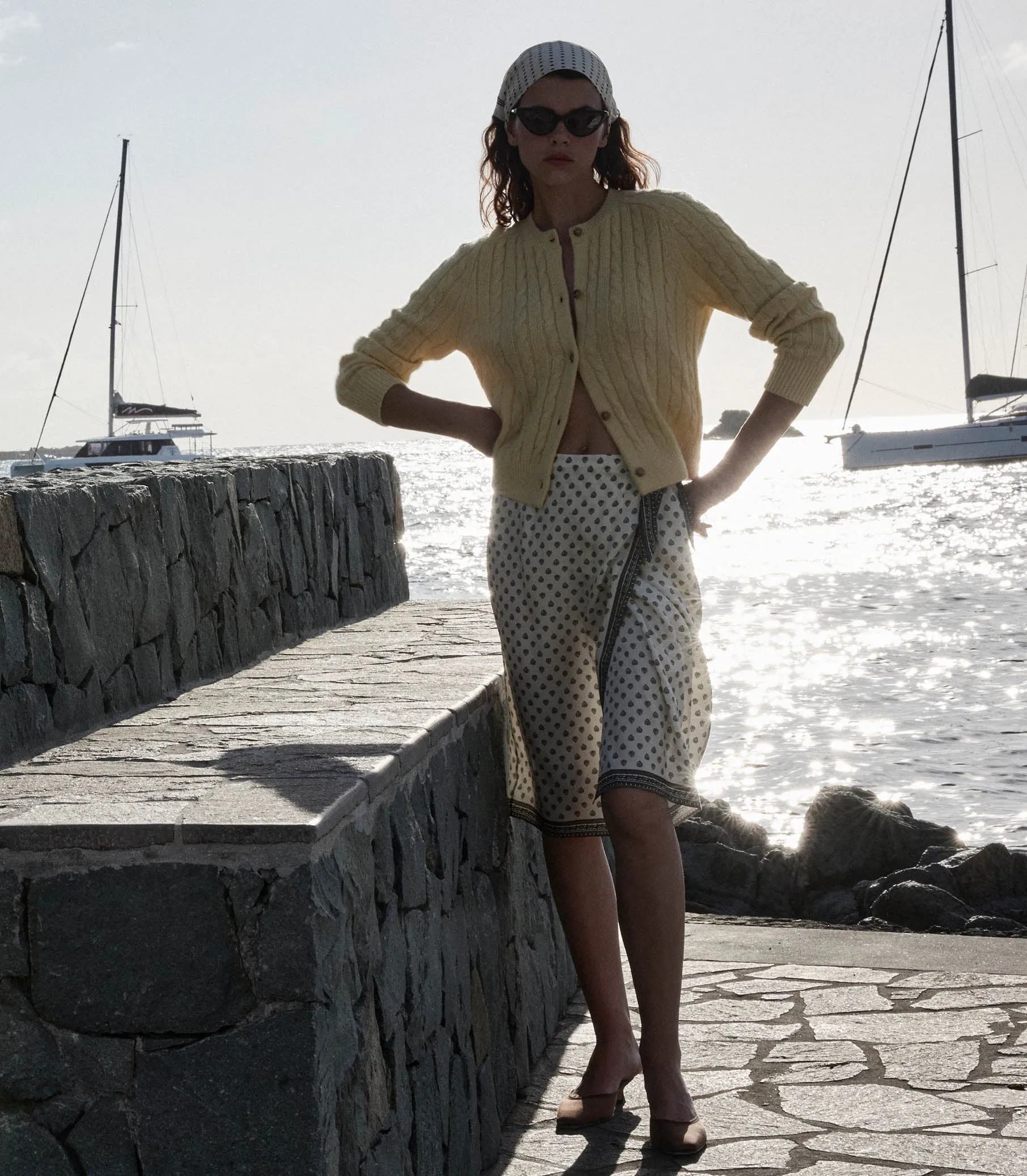 HMD -- DELIA SKIRT -- RIVIERA FOULARD sold by Doen product image thumbnail 4
