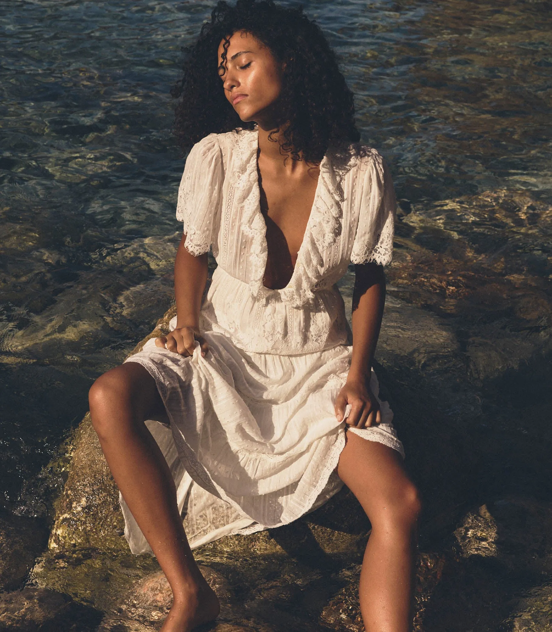 HMD -- GABRIELLA DRESS -- SALT sold by Doen product image thumbnail 2