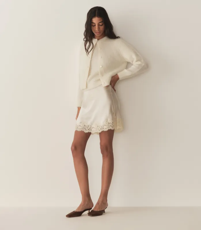 HMD -- LILLETTE CARDIGAN -- SEA SALT made by Doen