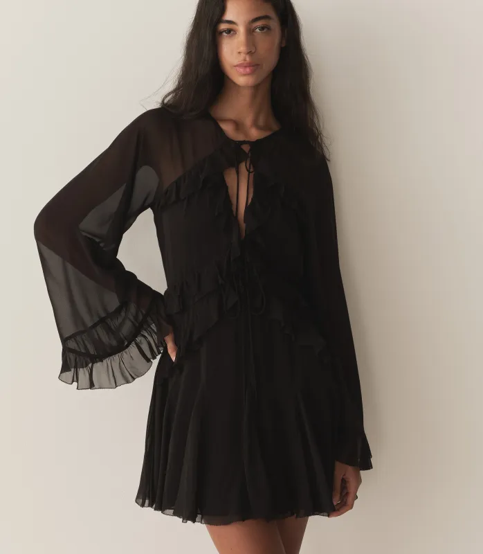 HMD -- CLARISSE DRESS -- BLACK made by Doen