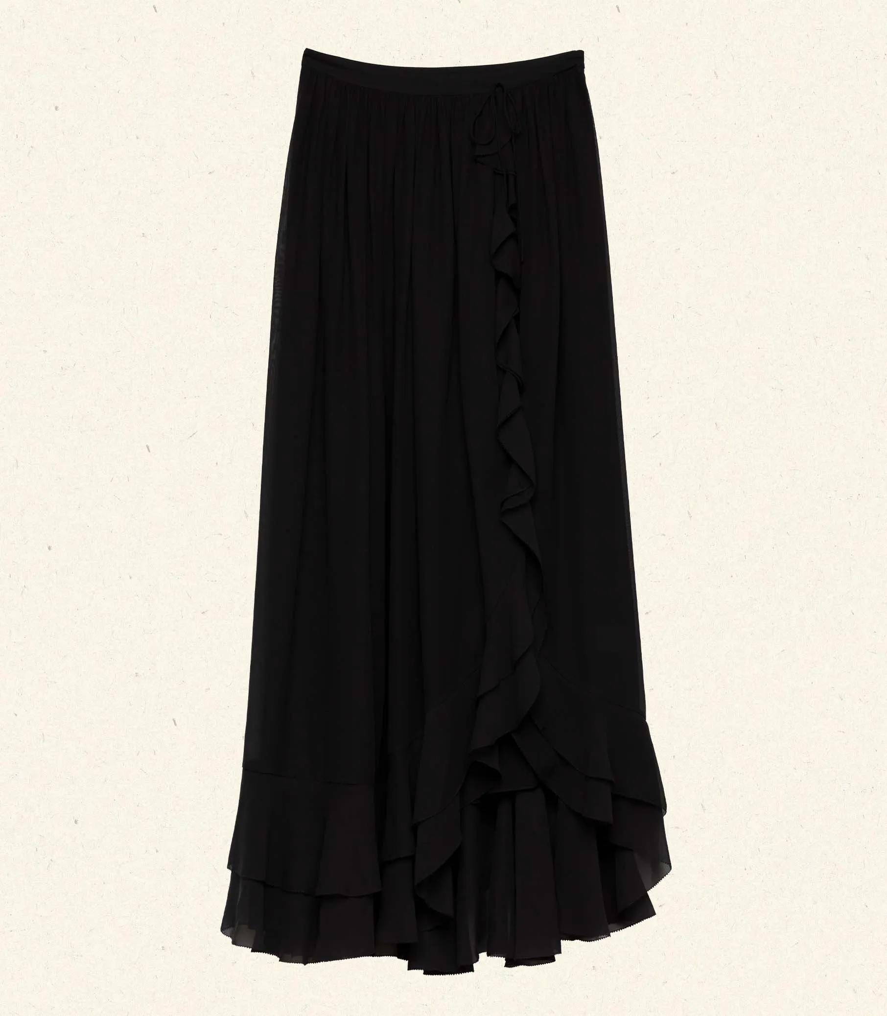 HMD -- ELISA SKIRT -- BLACK sold by Doen product image thumbnail 3