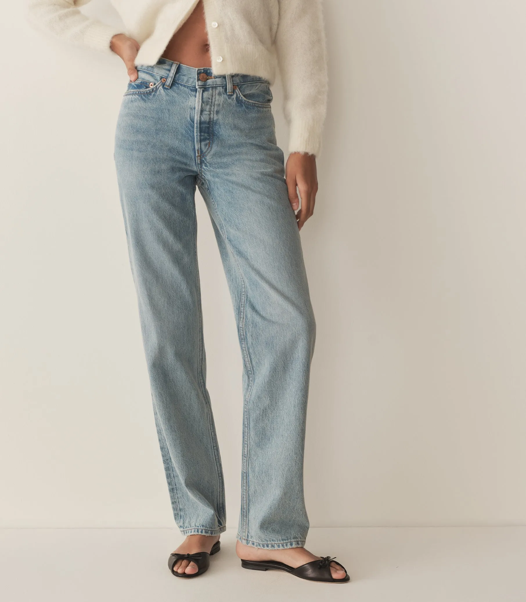 HMD -- LEONE LONG JEAN -- VENDOME WASH sold by Doen product image thumbnail 3