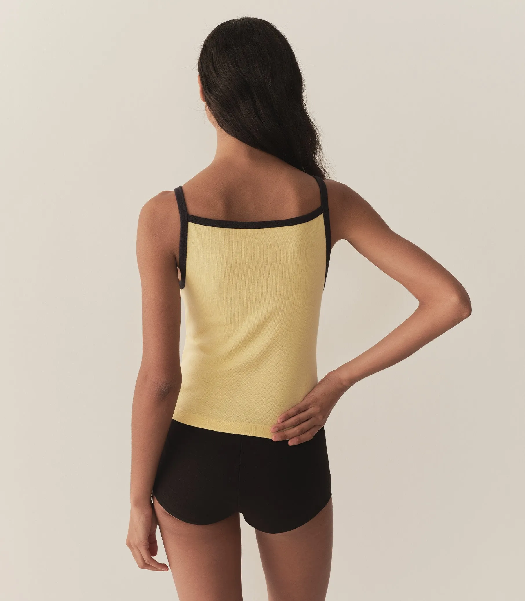 HMD -- ANGIE RINGER TANK -- WILD HONEYSUCKLE sold by Doen product image thumbnail 3