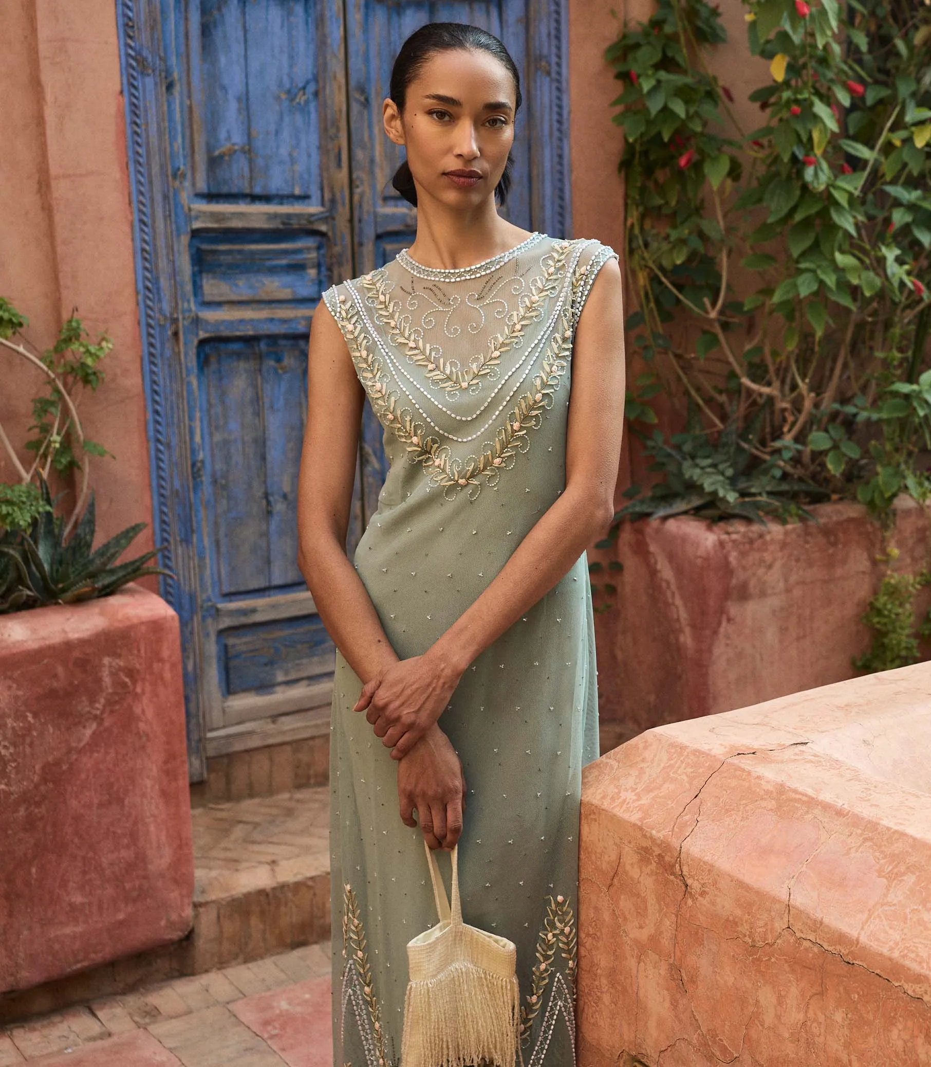 ARTEMISE DRESS -- SAGE sold by Doen product image thumbnail 4