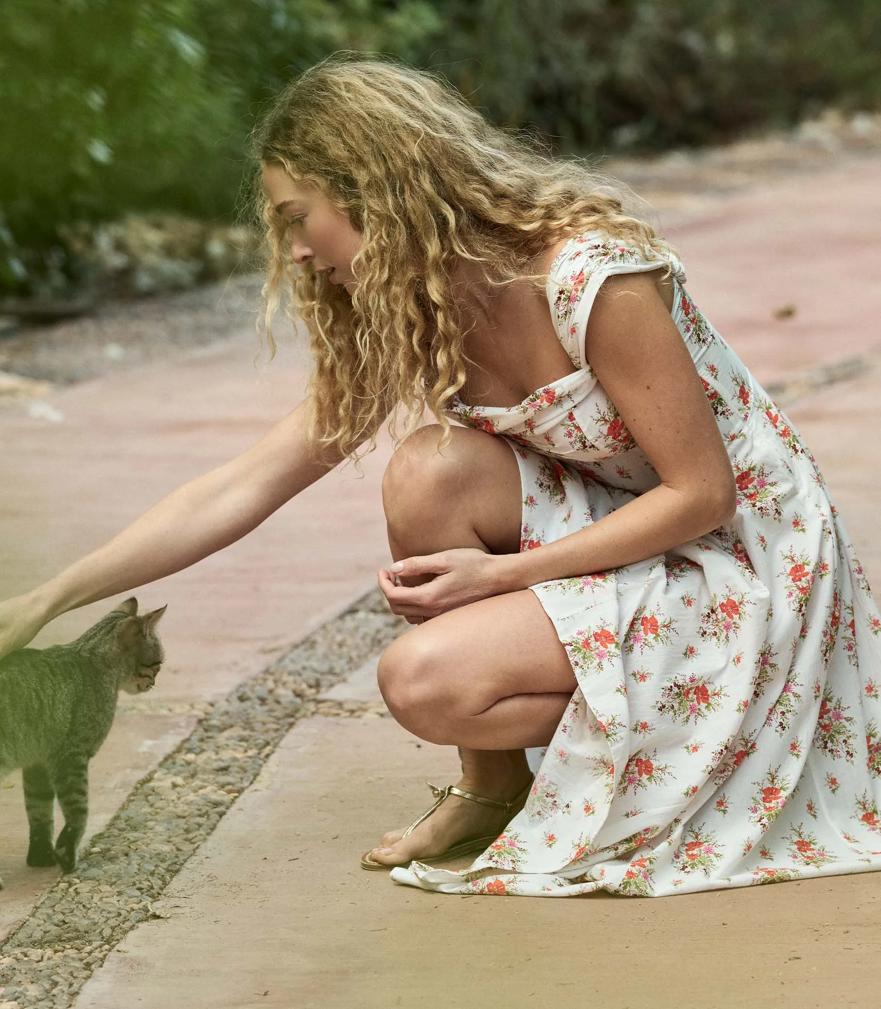 CLEA DRESS -- ROSE PETIT BOUQUET DE CHAMONIX sold by Doen product image thumbnail 4