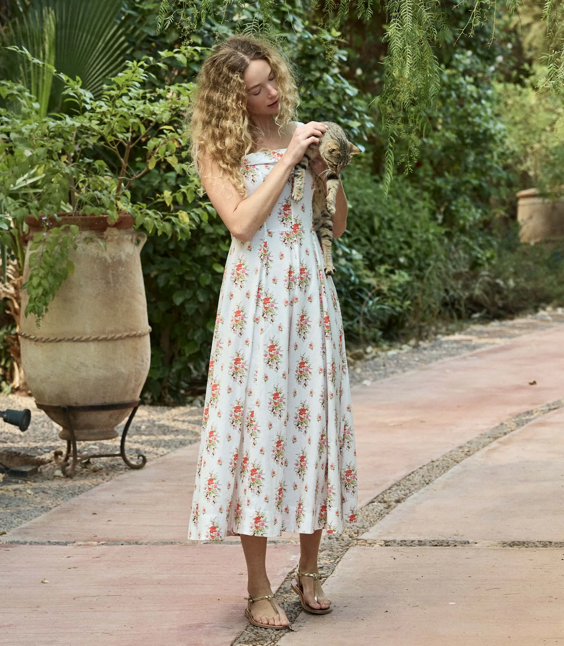 CLEA DRESS -- ROSE PETIT BOUQUET DE CHAMONIX sold by Doen product image thumbnail 2