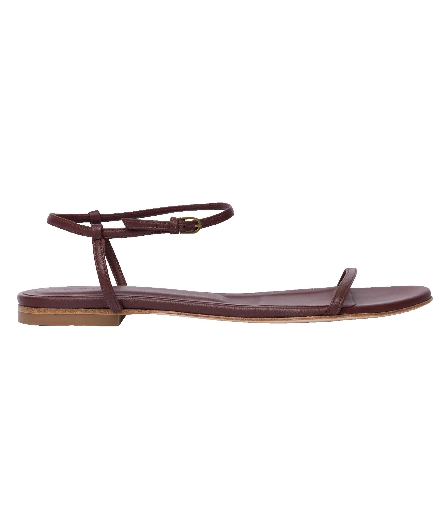 SARTENE SANDAL -- DARK CHOCOLATE NAPPA sold by Doen product image thumbnail 4