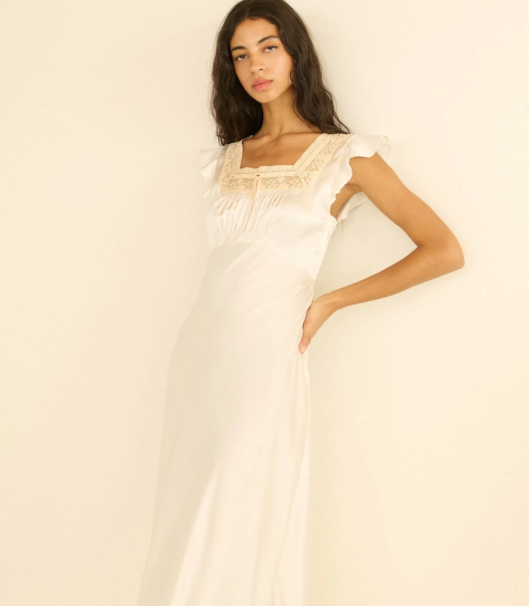 CORINA DRESS -- SALT sold by Doen product image thumbnail 2