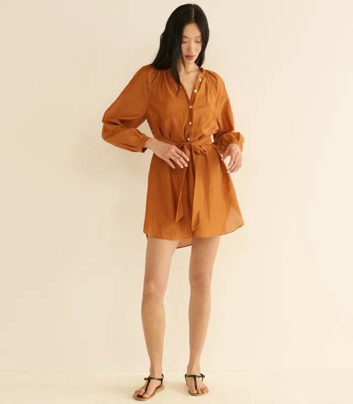 JULIET TUNIC DRESS -- COCONUT made by Doen
