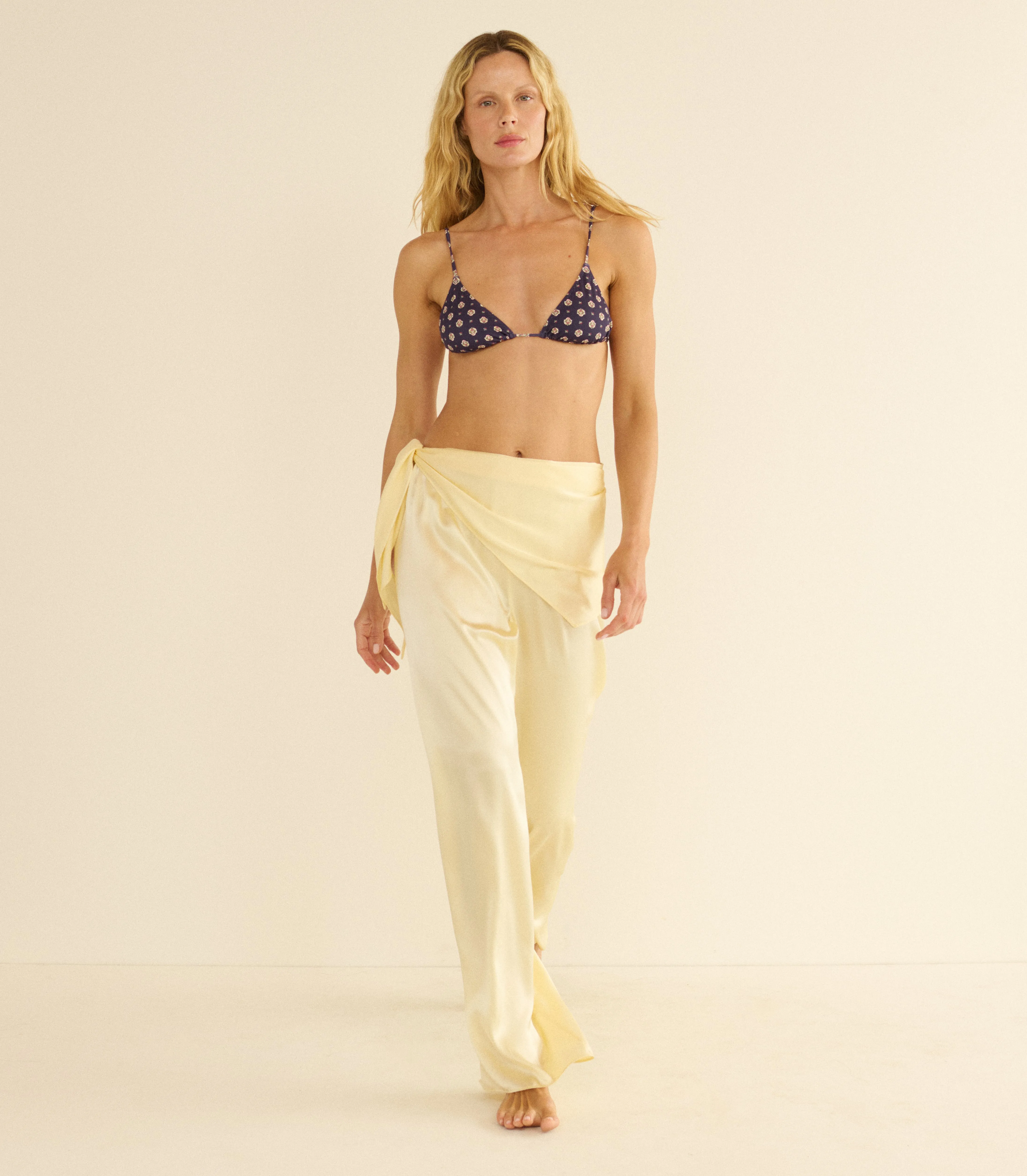 LAVON SCARF PANT -- VANILLA sold by Doen product image thumbnail 4